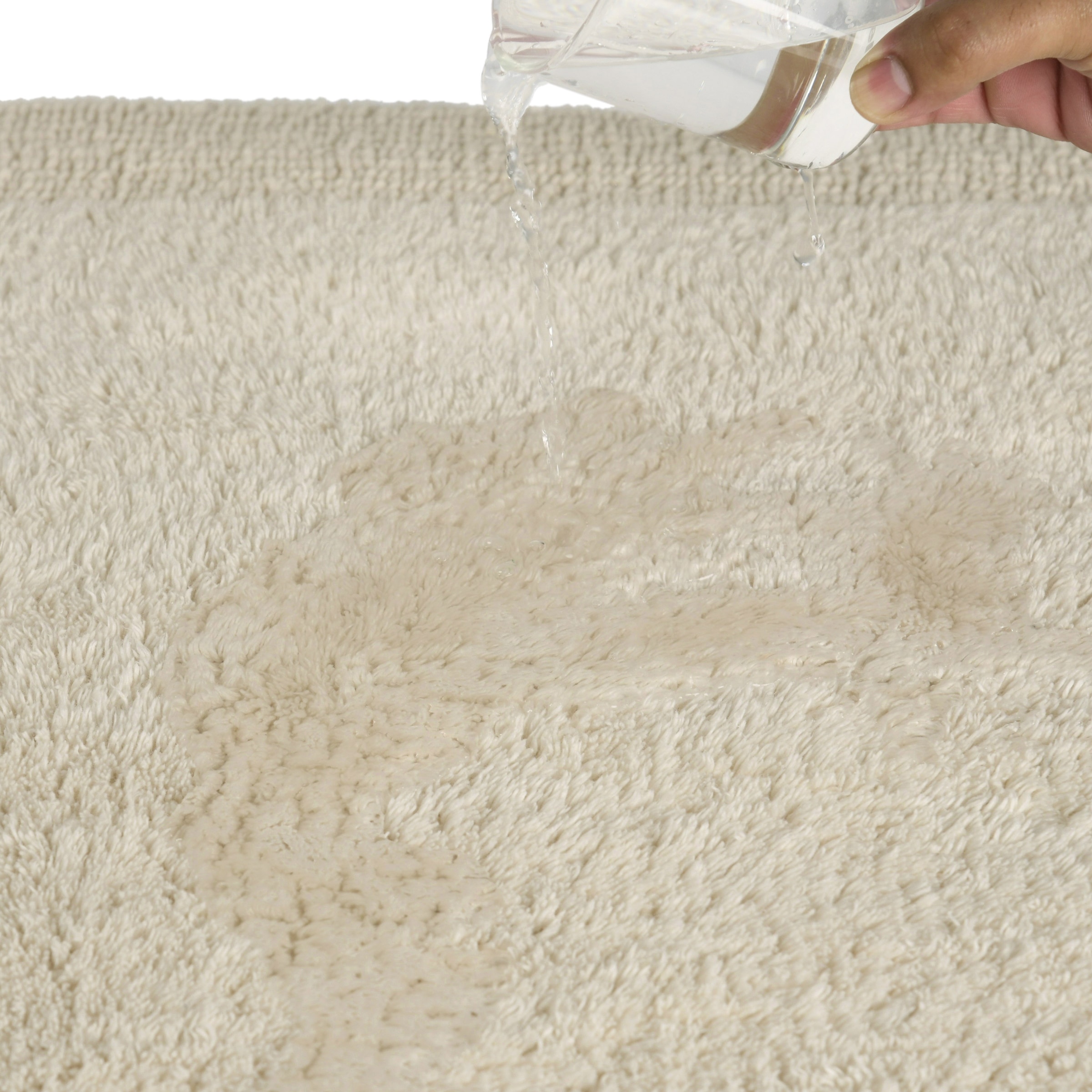 GOODproduct Badematte »Kapra, Badvorleger, Badezimmer Teppich« Höhe 14 mm beidseitig nutzbar | fussbodenheizungsgeeignet | strapazierfähig mit Bordüre, Badteppich, Badematte, Baumwolle