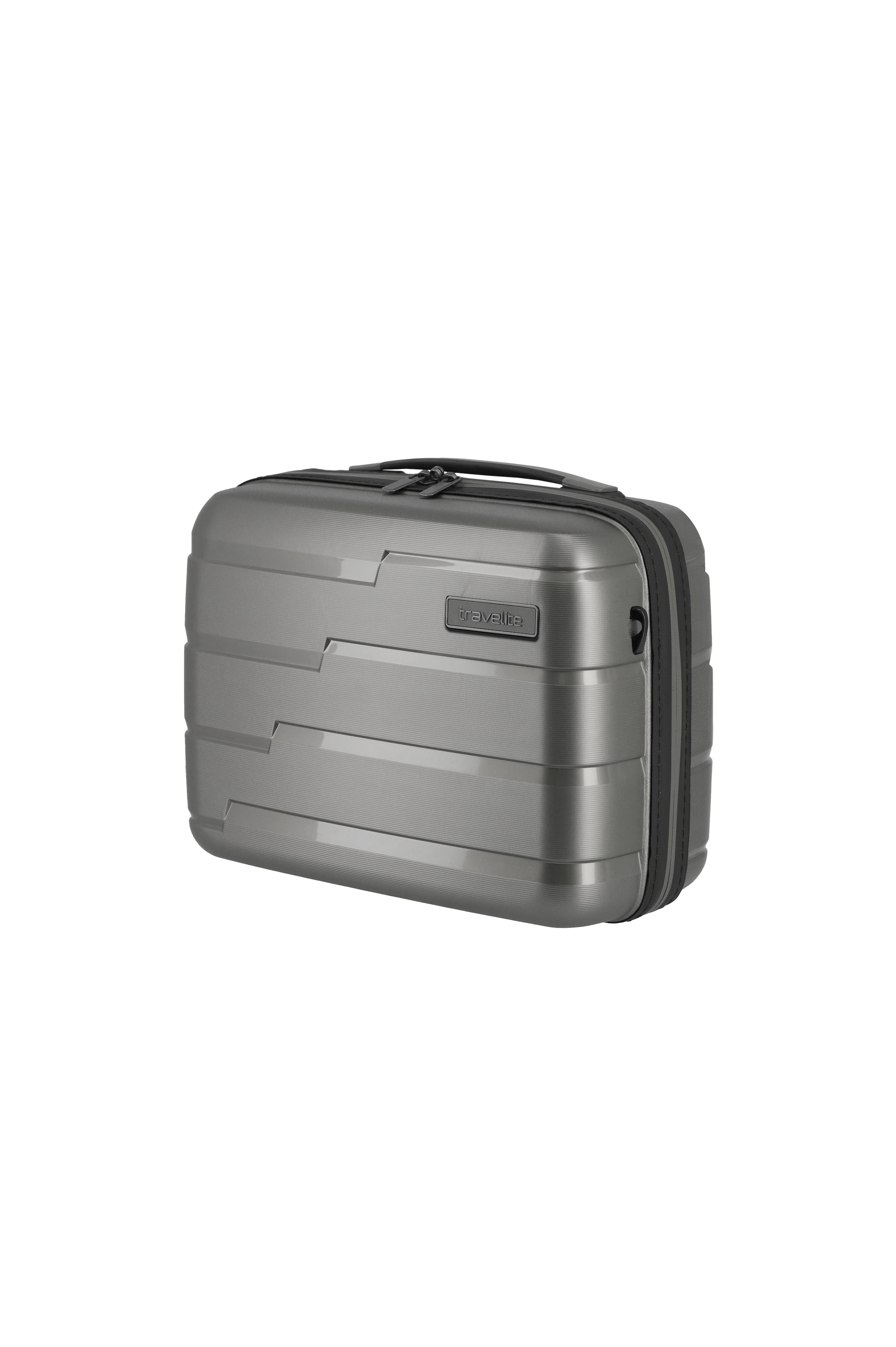 travelite Trousse de beauté »AIR BASE Kosmetikkoffer Hartschale« avec serrure TSA et fonction d’emboîtement – robuste et léger