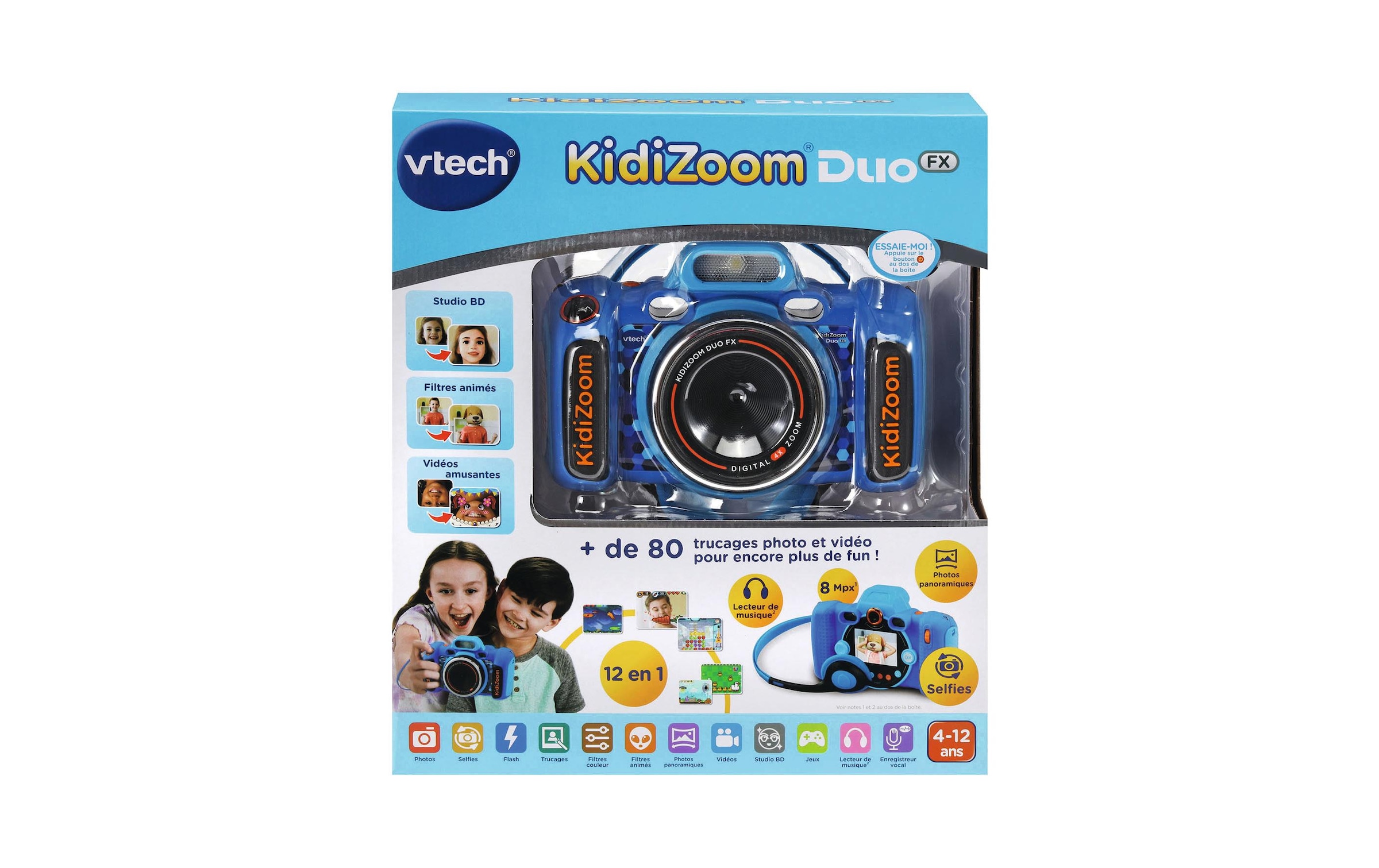 Vtech® Kinderkamera »Kidizoom Duo FX -FR- Blau«