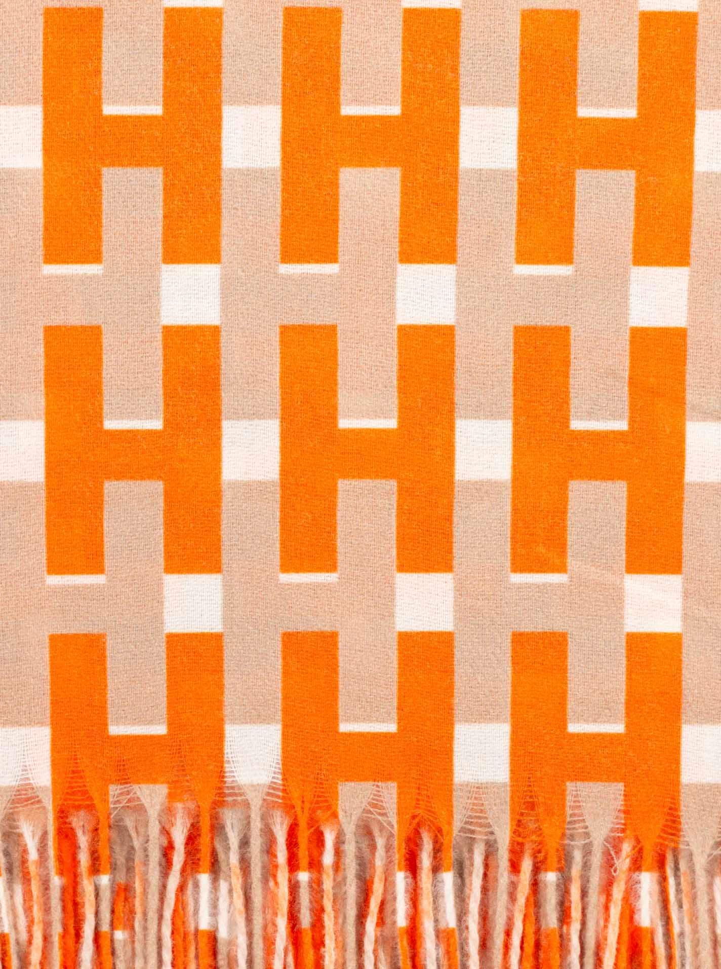 Zwillingsherz Écharpe »"H-Grafisch"« mit Fransen und grafischem Muster