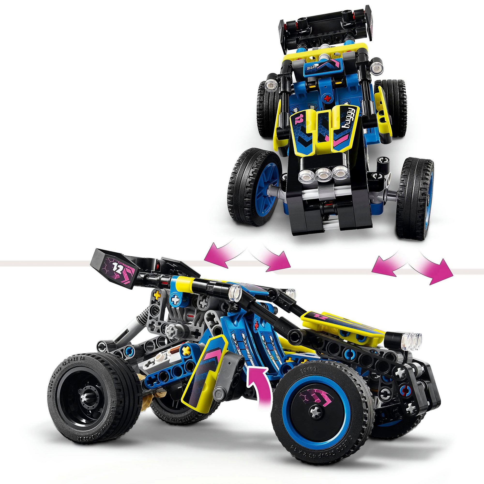 LEGO® Pions de construction »Offroad Rennbuggy (42164), LEGO Technic« Made in Europe