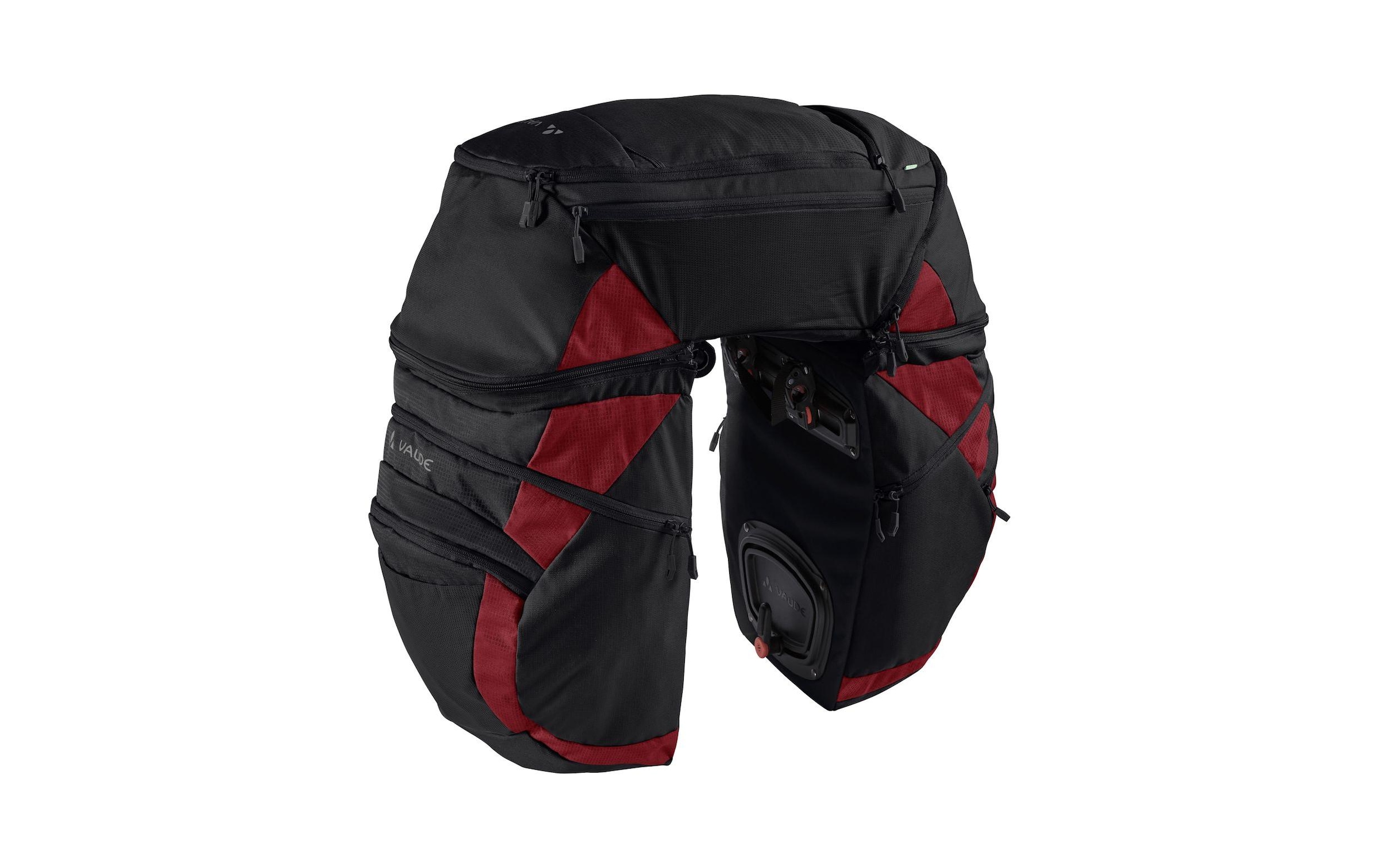 VAUDE Fahrradtasche »für Gepäckträger Karakorum Pro«, Dreifachtasche