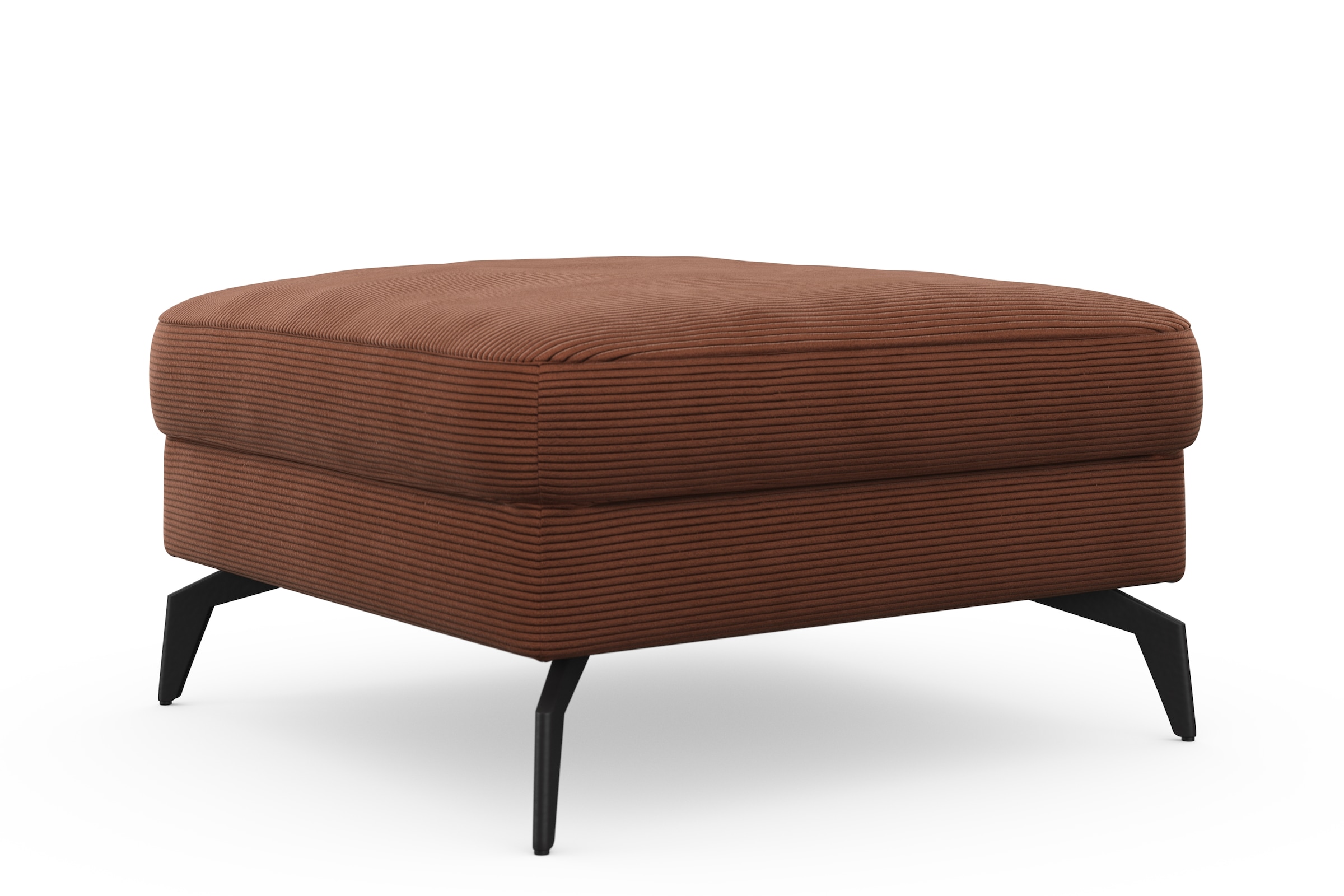sit&more Polsterhocker »Cabana«, mit stylischen Metallfüssen