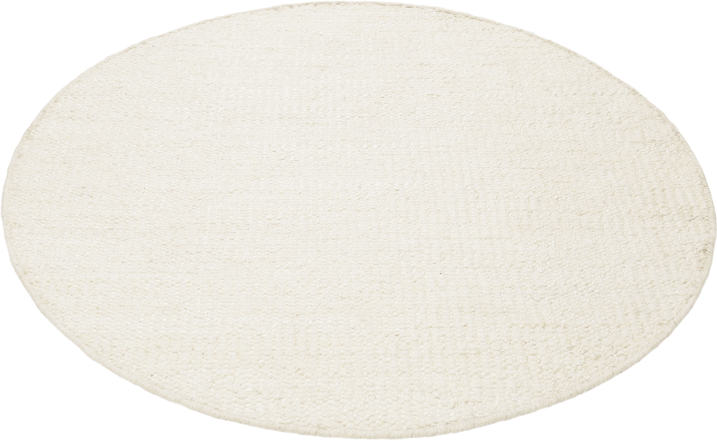 Esprit Wollteppich »Gobi,  ESP-7112«, rund, 10 mm Höhe, Naturfaserteppich aus Jute und Wolle, handgewebt