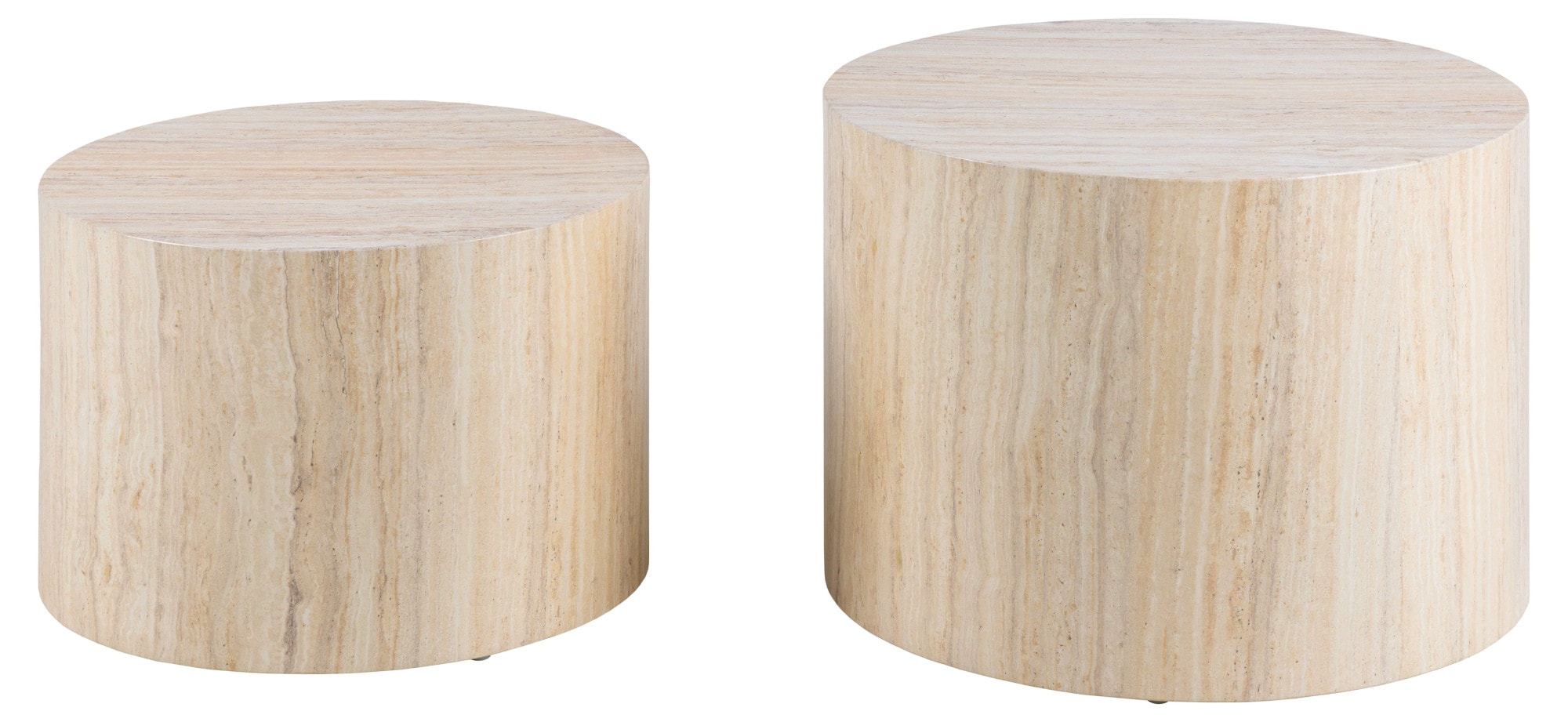 ACTONA GROUP Couchtisch »Dice 2er Set - Steinoptik, modern & stilvoll, skandinavisches Design« Couchtisch, Beistelltisch,  OTTOs Choice, Pflegeleichter Beistelltisch, vielseitig, robust