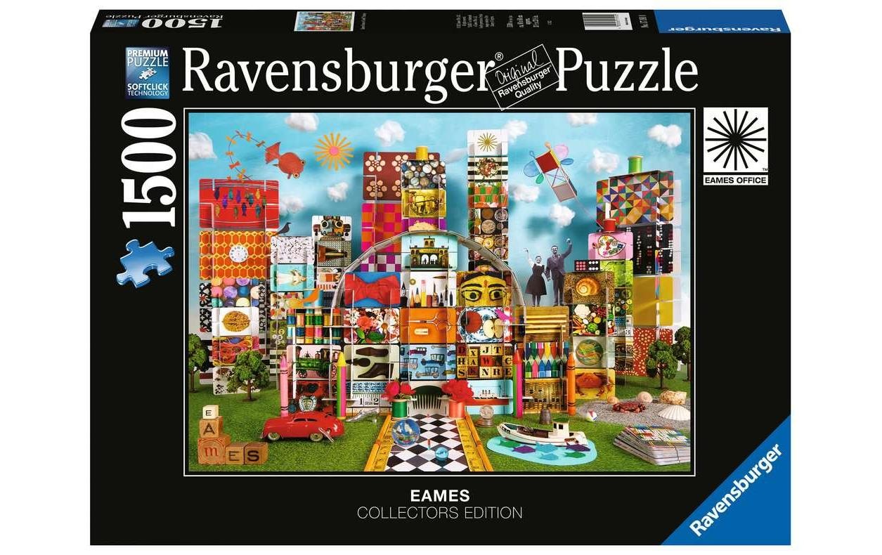 Ravensburger Puzzle »Puzzle Eames House of Cards Fantasy«, (1500 tlg.)