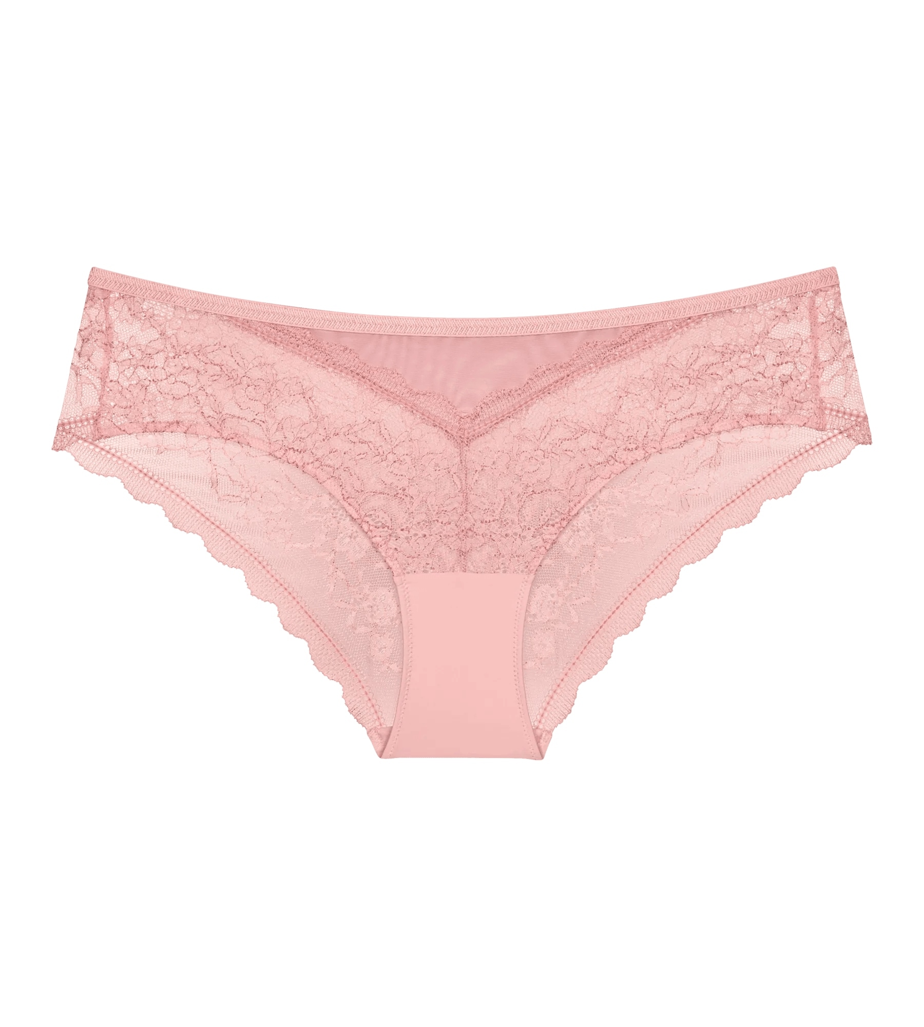 Triumph Slip »Comfort Allure Hipster« avec dentelle stretch florale, élastique, inserts en mesh, look féminin