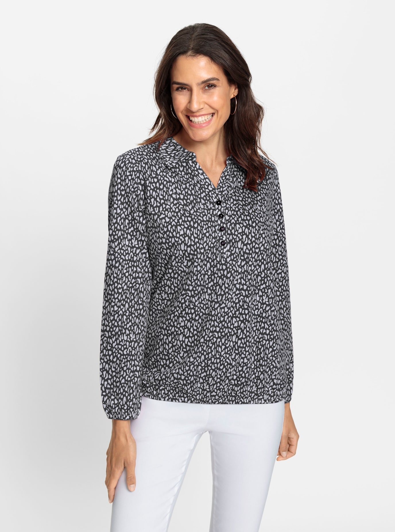 Inspirationen Poloshirt "Langarm-Shirt" 1 Stk.