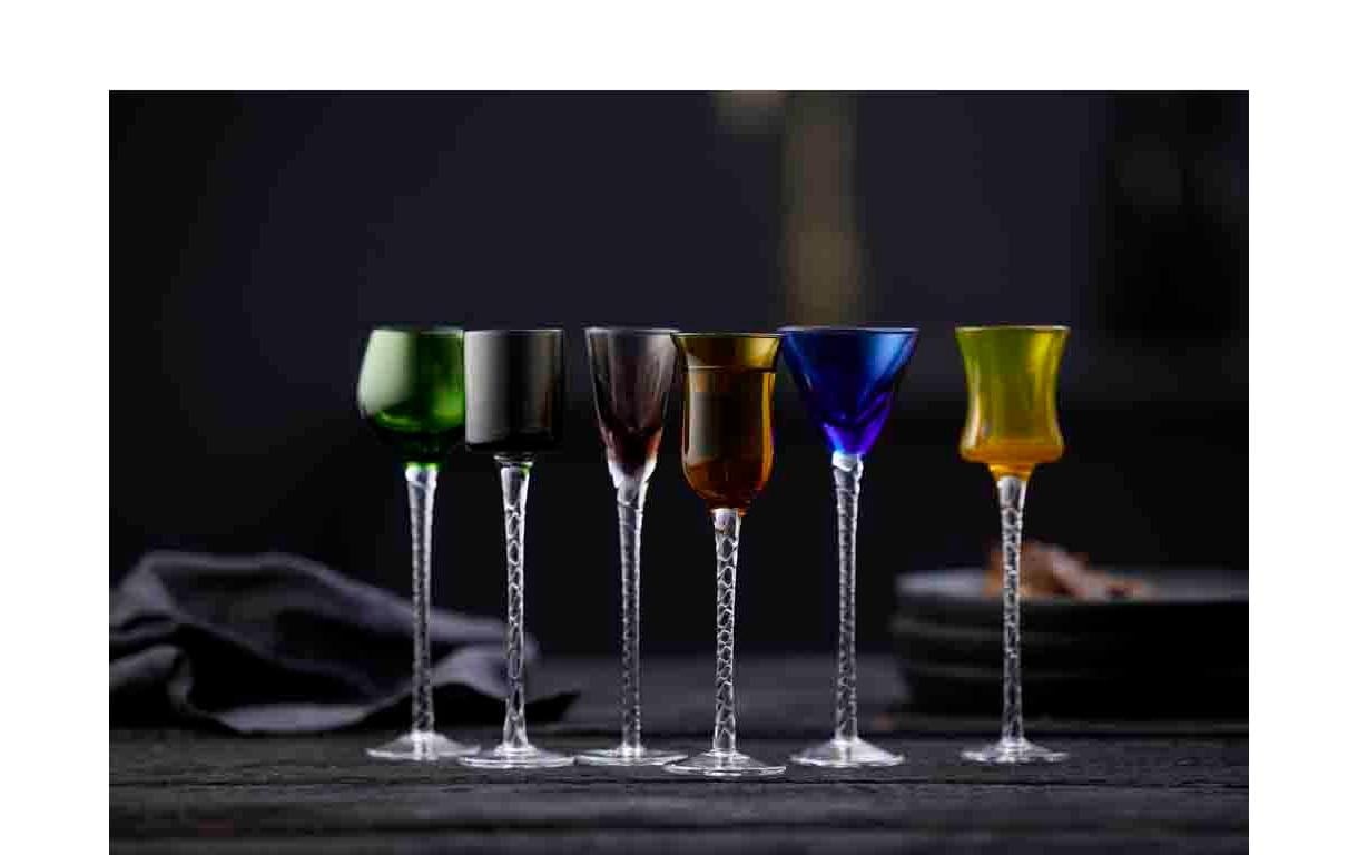 Whiskyglas »Lyngby Aquavit London 6 Stück, 2,5 cl bis 5 cl«