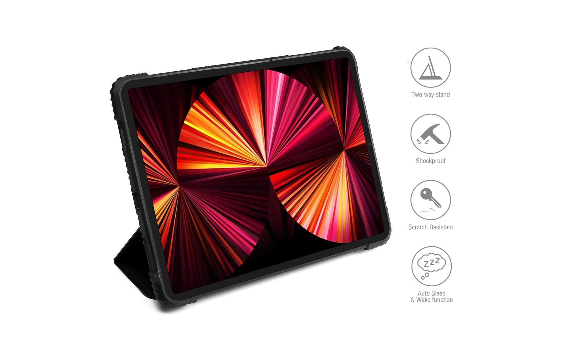 4smarts Tablet-Hülle »Cover Folio Endurance iPad Air / iPad Pro 11«, 27,7 cm (10,9 Zoll)