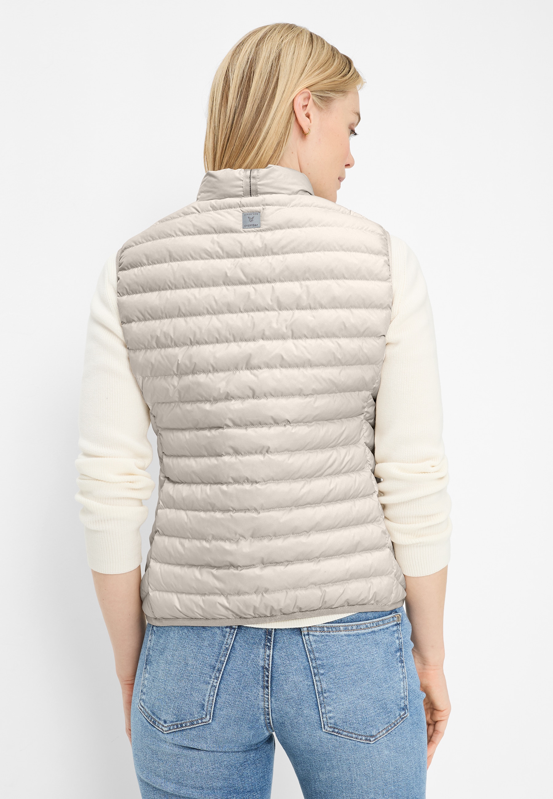 Fuchs Schmitt Gilet matelassé Stehkragen, Regular Fit, Reissverschlusstaschen