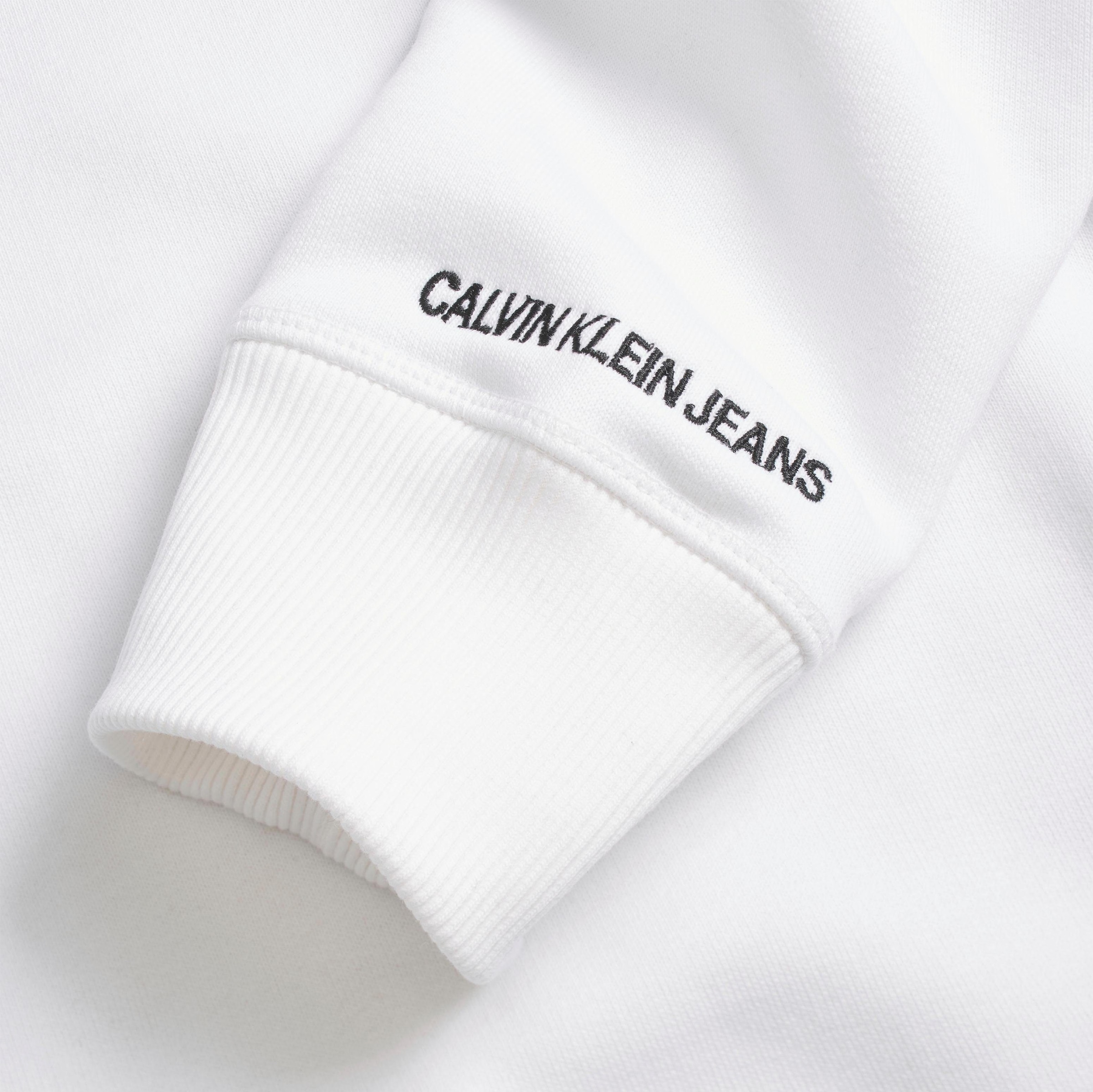 Calvin Klein Jeans Sweatshirt »CK ESSENTIAL REG CN«, mit Logoschriftzug auf dem Arm