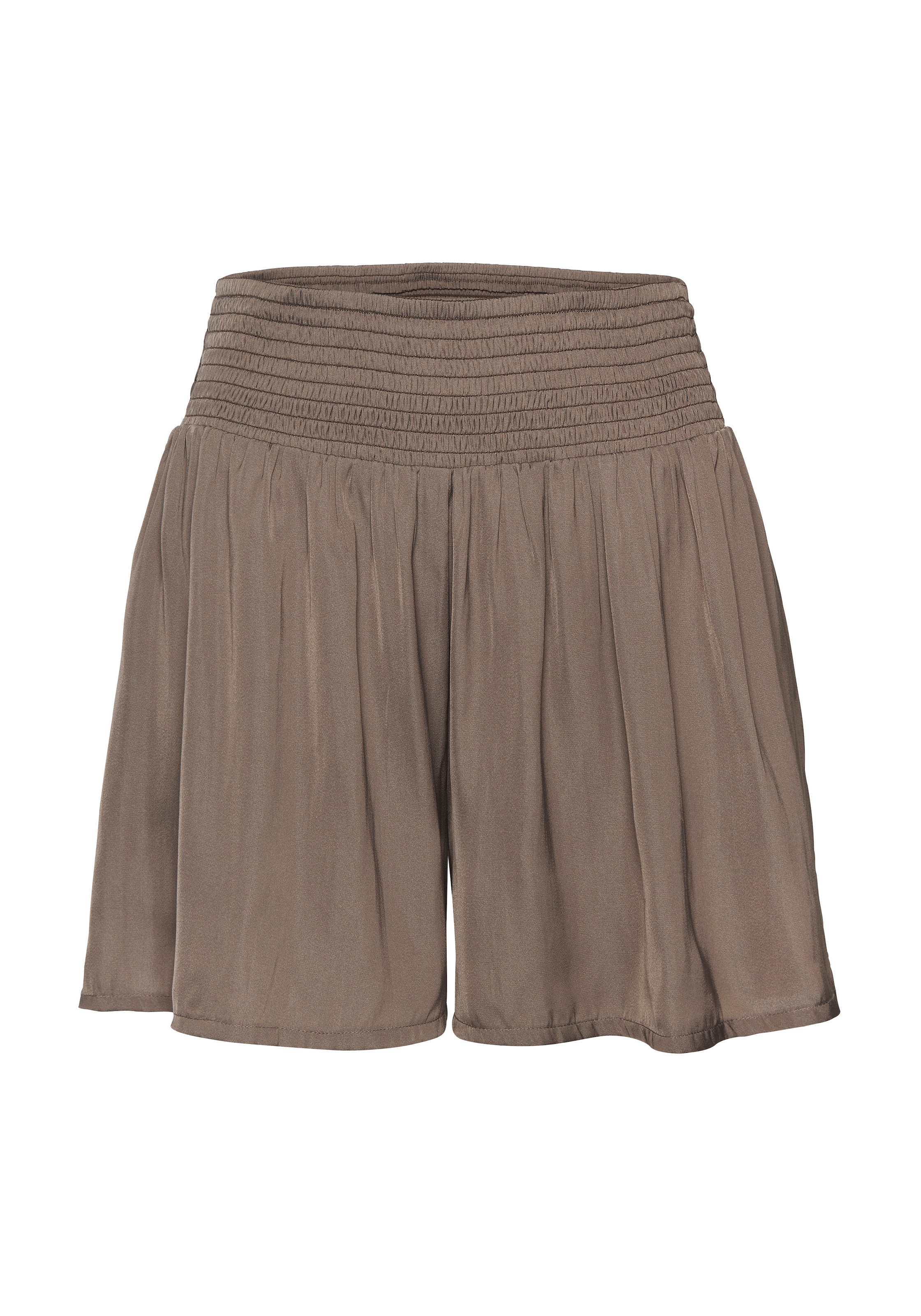 LASCANA Webshorts, aus softer Satinqualität, kurze Hose, Sommerhose, modisch und elegant