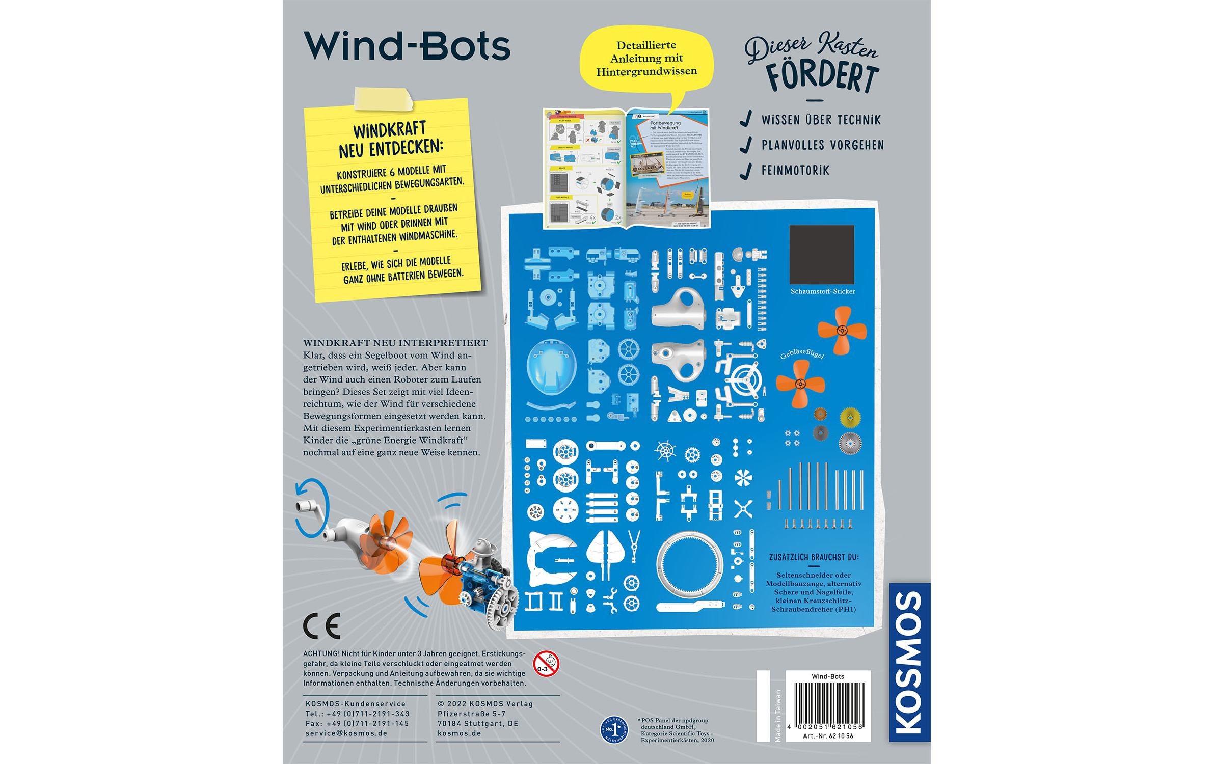 Kosmos Experimentierkasten »Experimentierkasten Wind Bots«