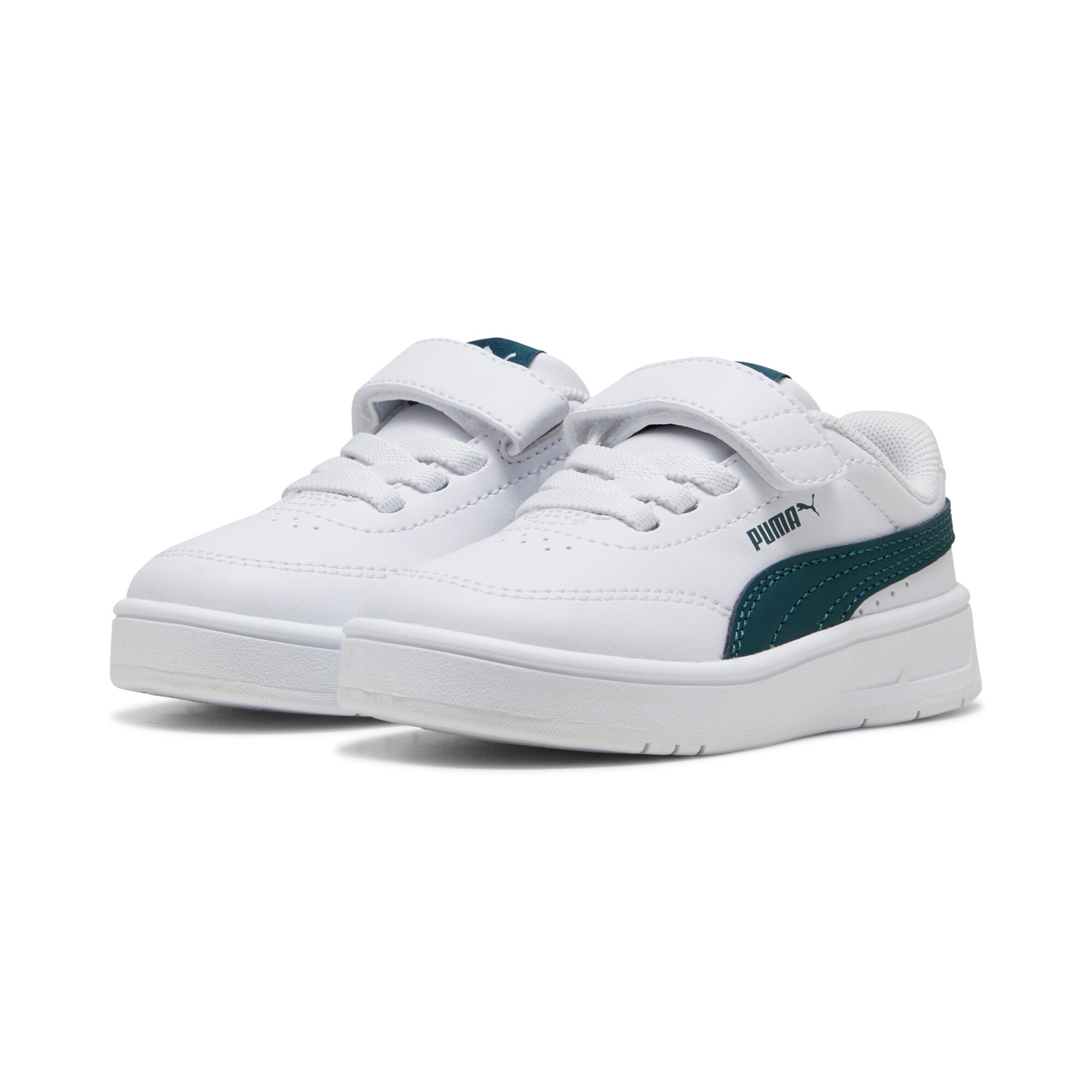 Image of PUMA Sneaker "COURT CLASSIC CLEAN AC INF" mit Gummi-Laufsohle, mit SOFTFOAM+ Dämpfungstechnologie