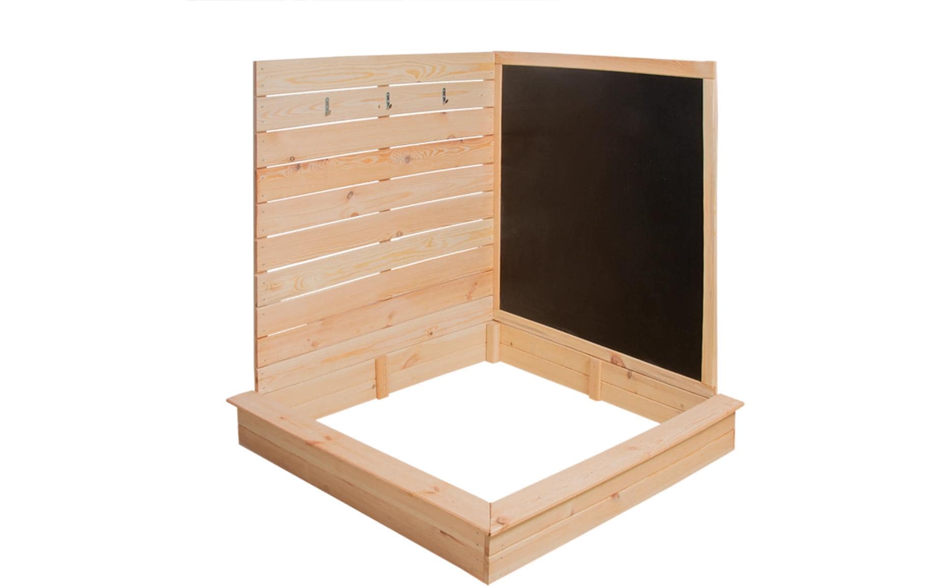 esschert design Sandkasten »mit Tafel Holz 115.5 cm«