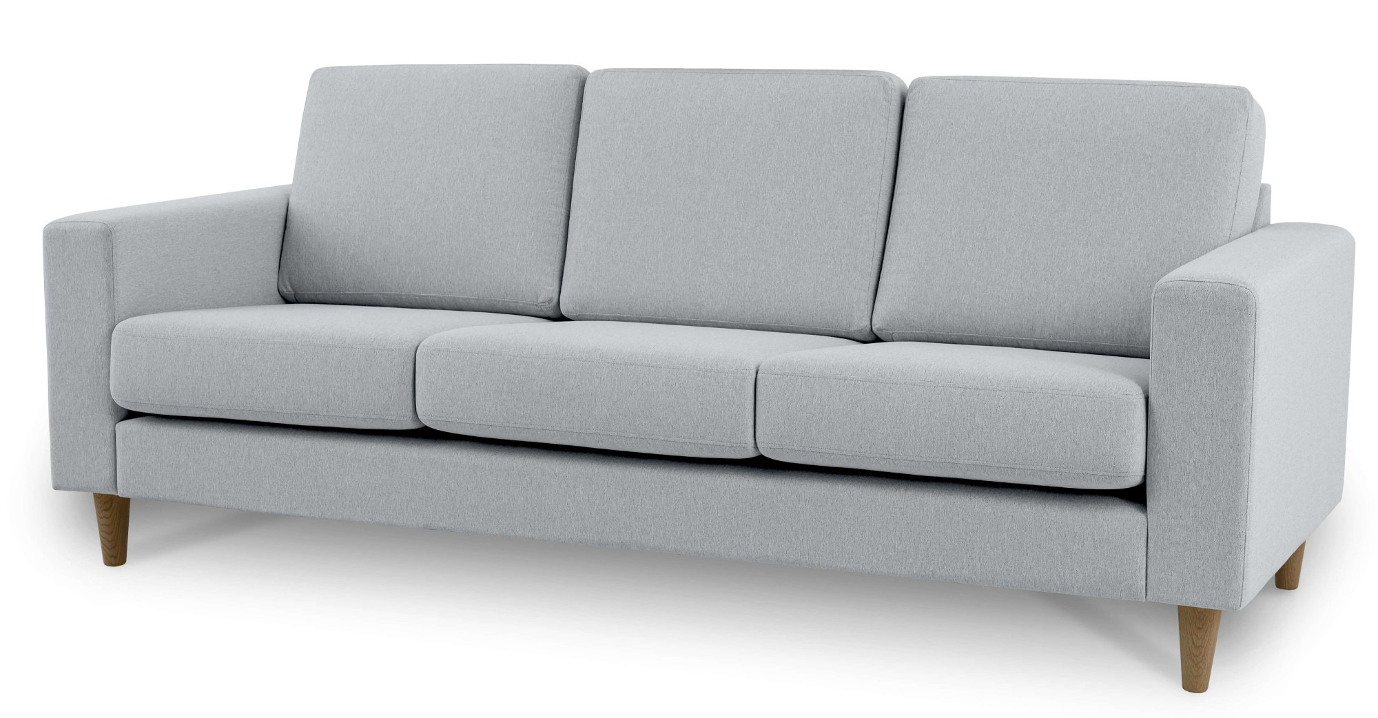 andas 3-Sitzer »Tvinno«, im skandinavischen Stil, mit Massivholzfüssen, Breite 217 cm