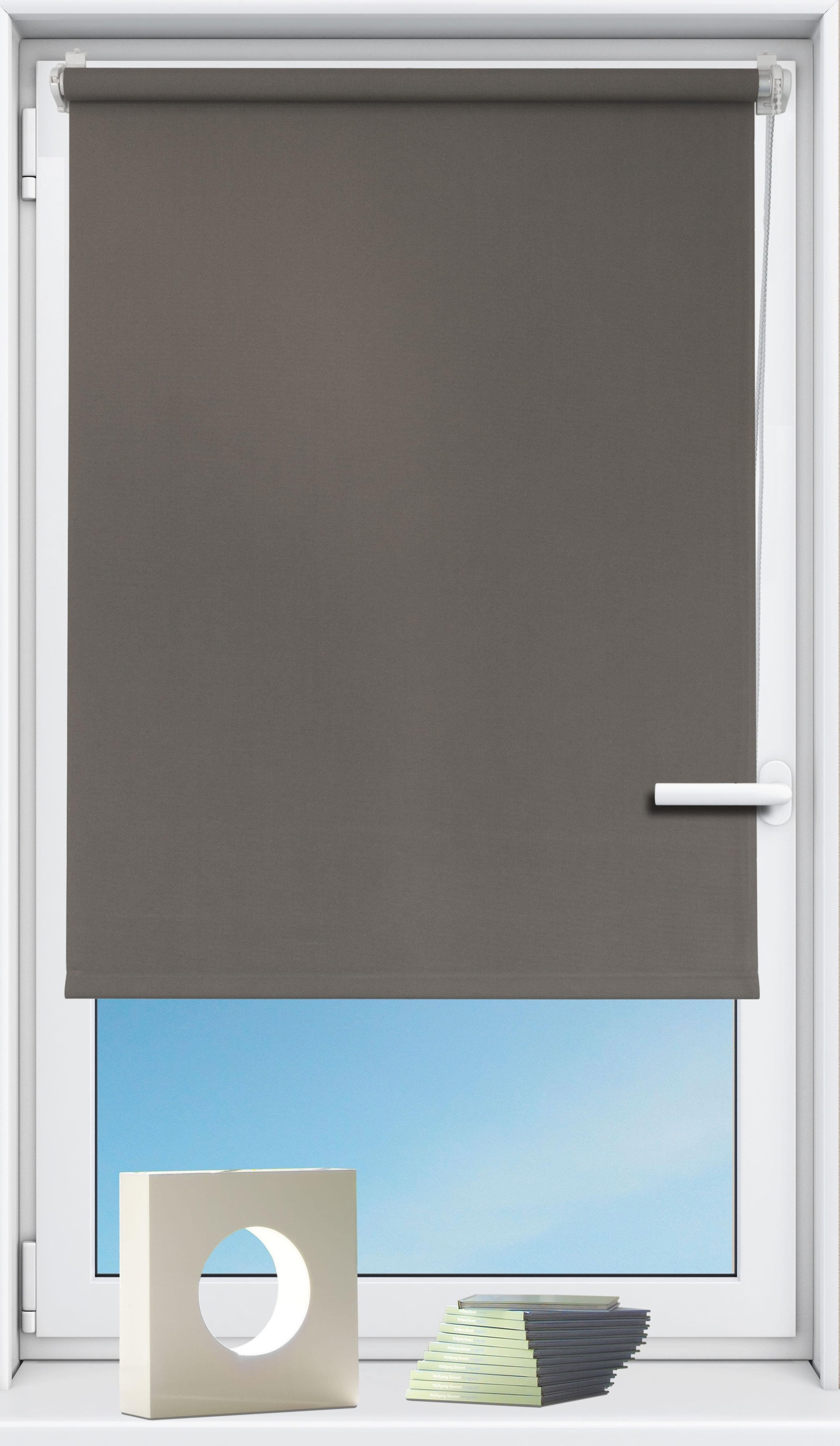 Image of Kutti Seitenzugrollo »Seitenzugrollo 'Luna', verdunkelnd, Klemmfix, ohne Bohren, Fixmass«, verdunkelnd, ohne Bohren bei Ackermann Versand Schweiz