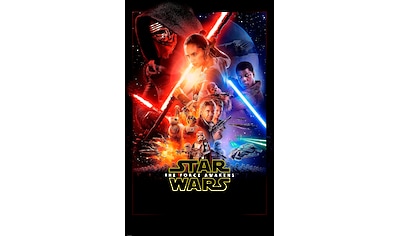 Vliestapete »Star Wars EP7 Official Movie Poster«