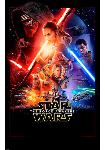Vliestapete »Star Wars EP7 Official Movie Poster«