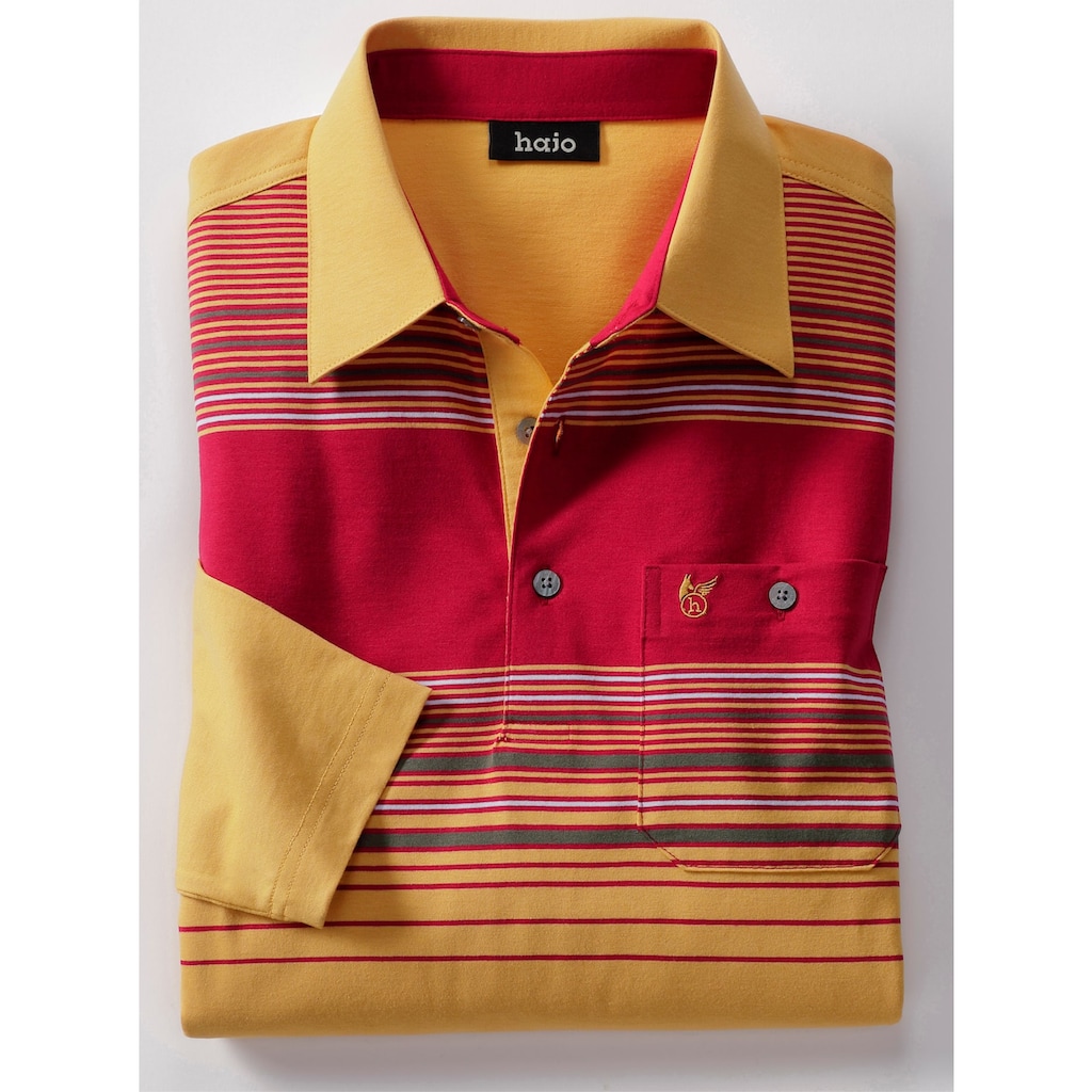 Classic Poloshirt »Langarm-Poloshirt«, (1 tlg.)