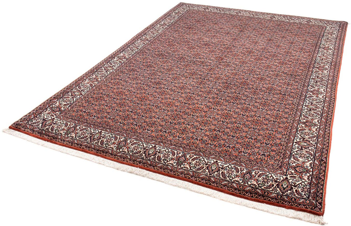 Image of morgenland Orientteppich »Perser - Bidjar - 250 x 173 cm - hellrot«, rechteckig, 15 mm Höhe, Wohnzimmer, Handgeknüpft, Einzelstück mit Zertifikat bei Ackermann Versand Schweiz