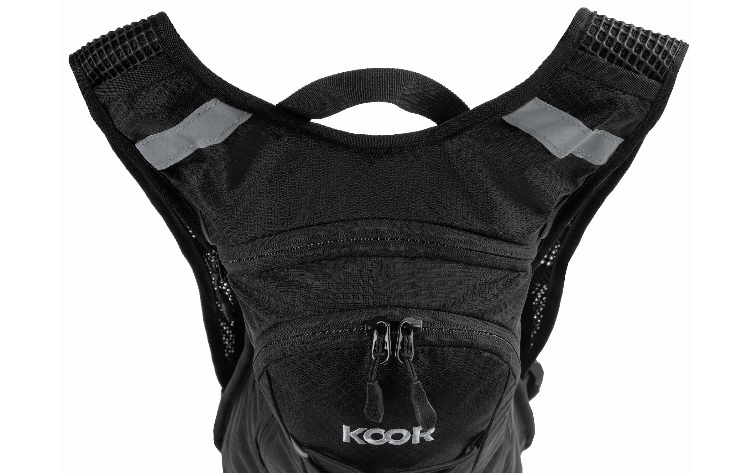 KOOR Freizeitrucksack »Leenza 6 l, Schwarz«