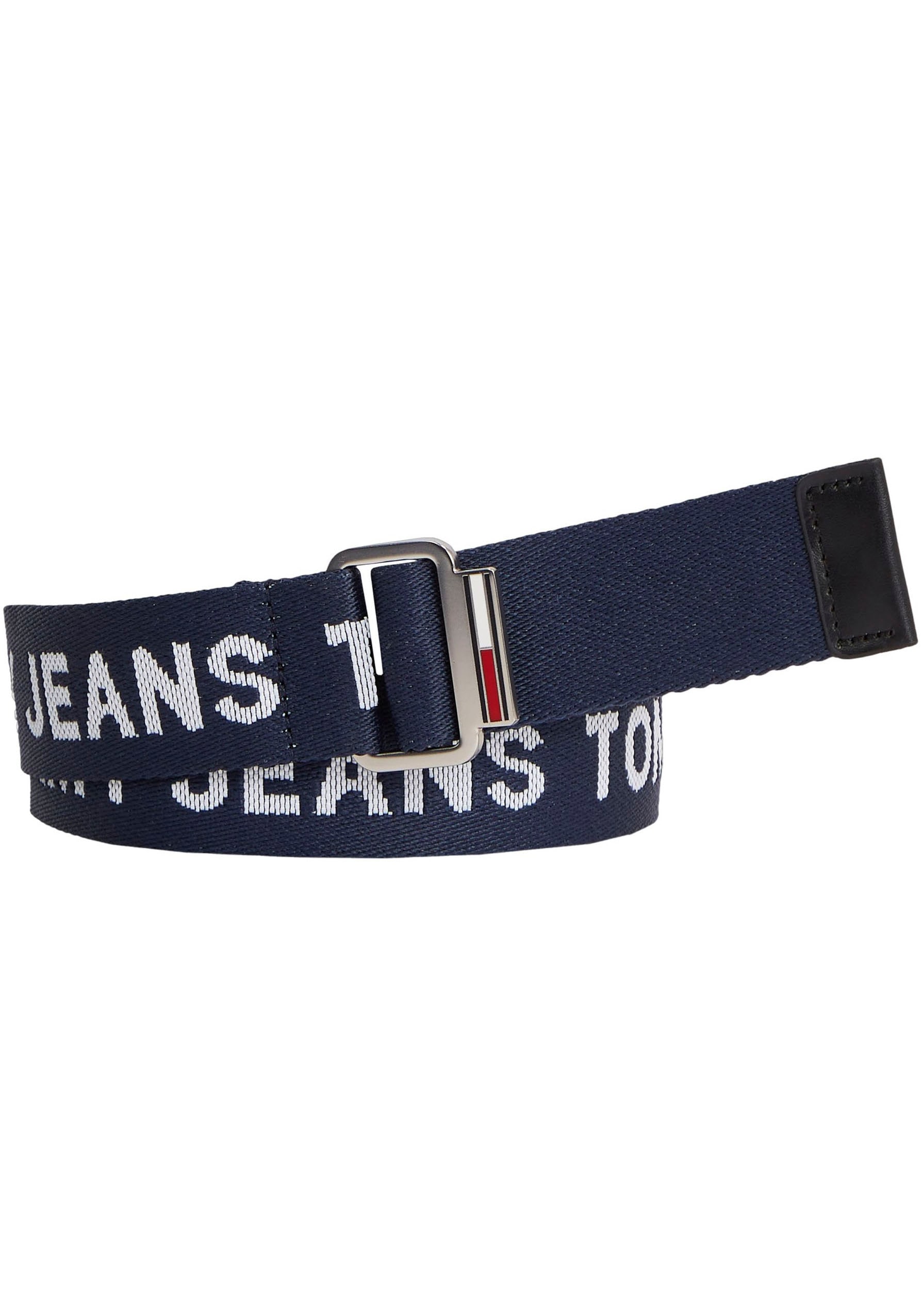 ♕ Tommy Jeans auf Jeans versandkostenfrei »TJM durchgängigem Tommy Stoffgürtel Schriftzug Baxter«, mit