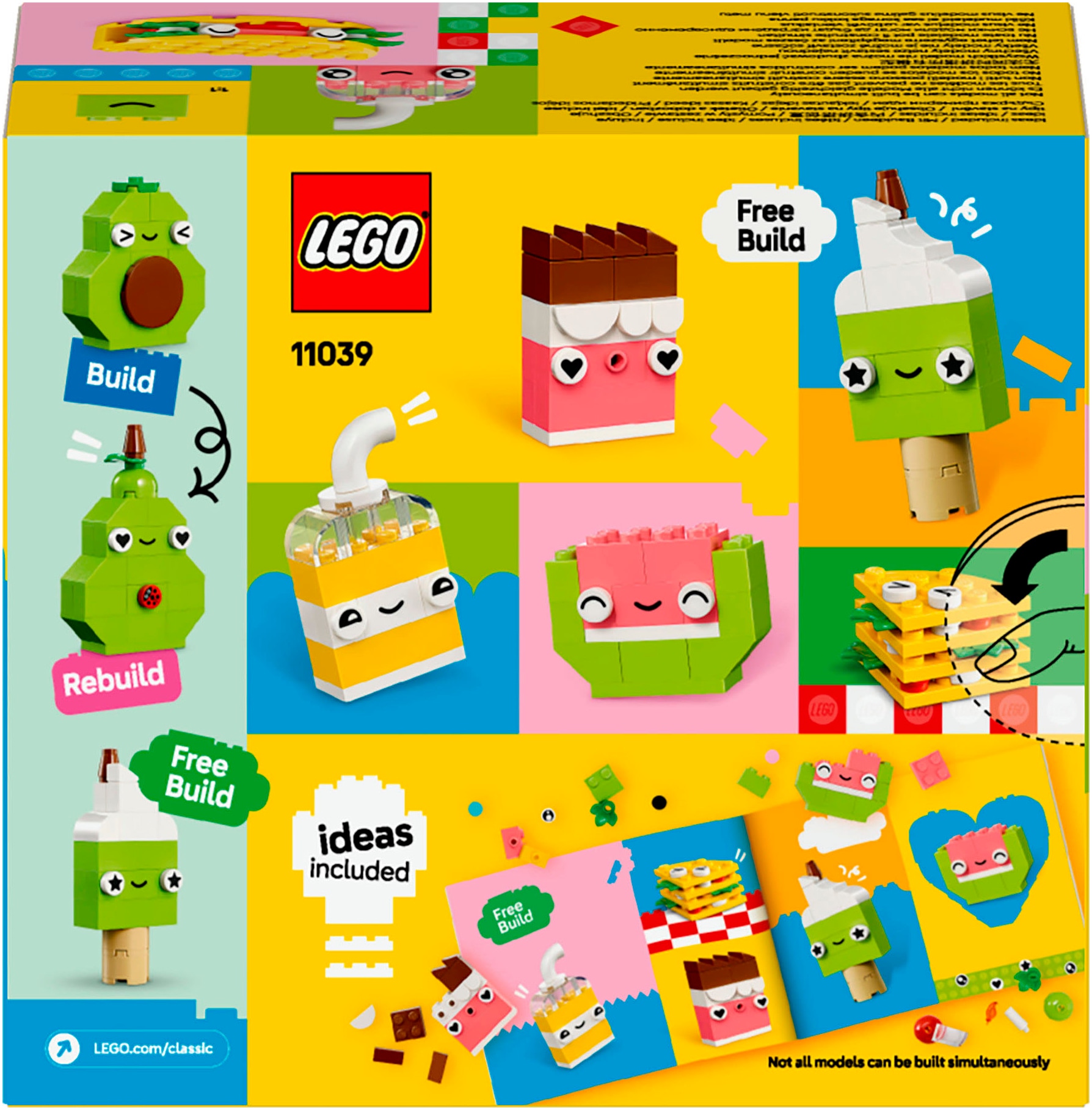 LEGO® Pions de construction »Kreativer Snack Bauspass (11039), LEGO Classic« Made in Europe