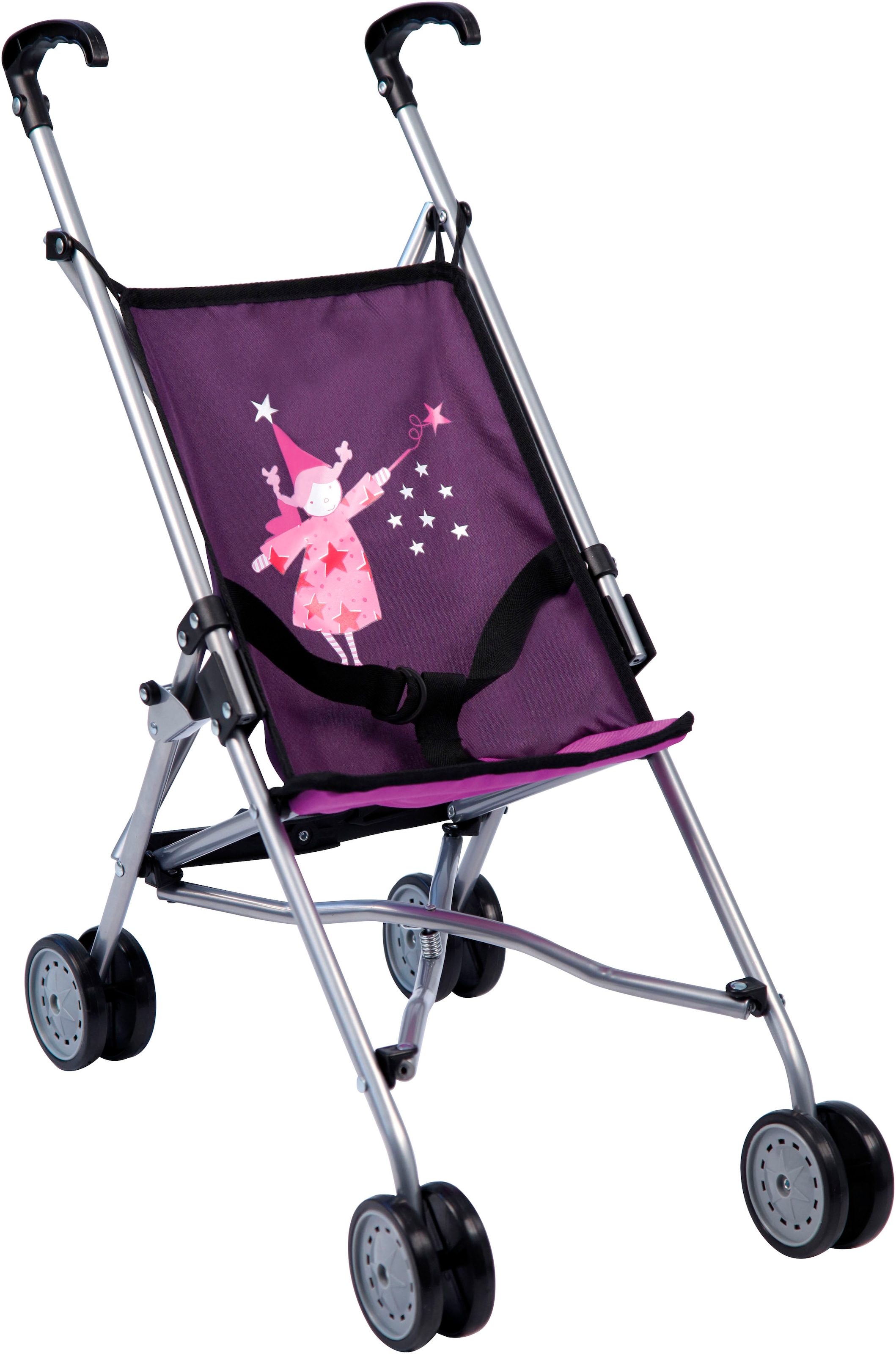 Bayer Puppenbuggy »lila mit Fee«