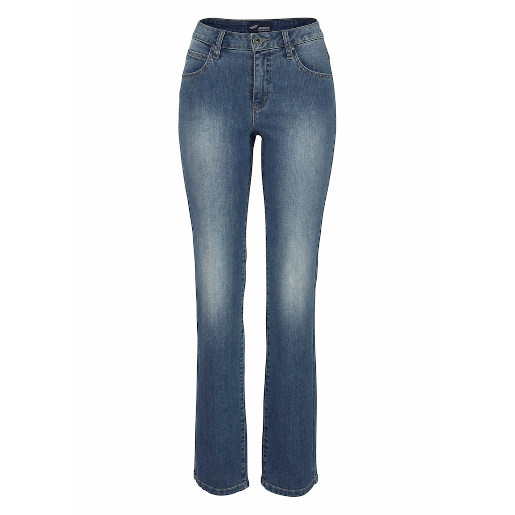 Arizona Gerade Jeans »Curve-Collection«, Shaping