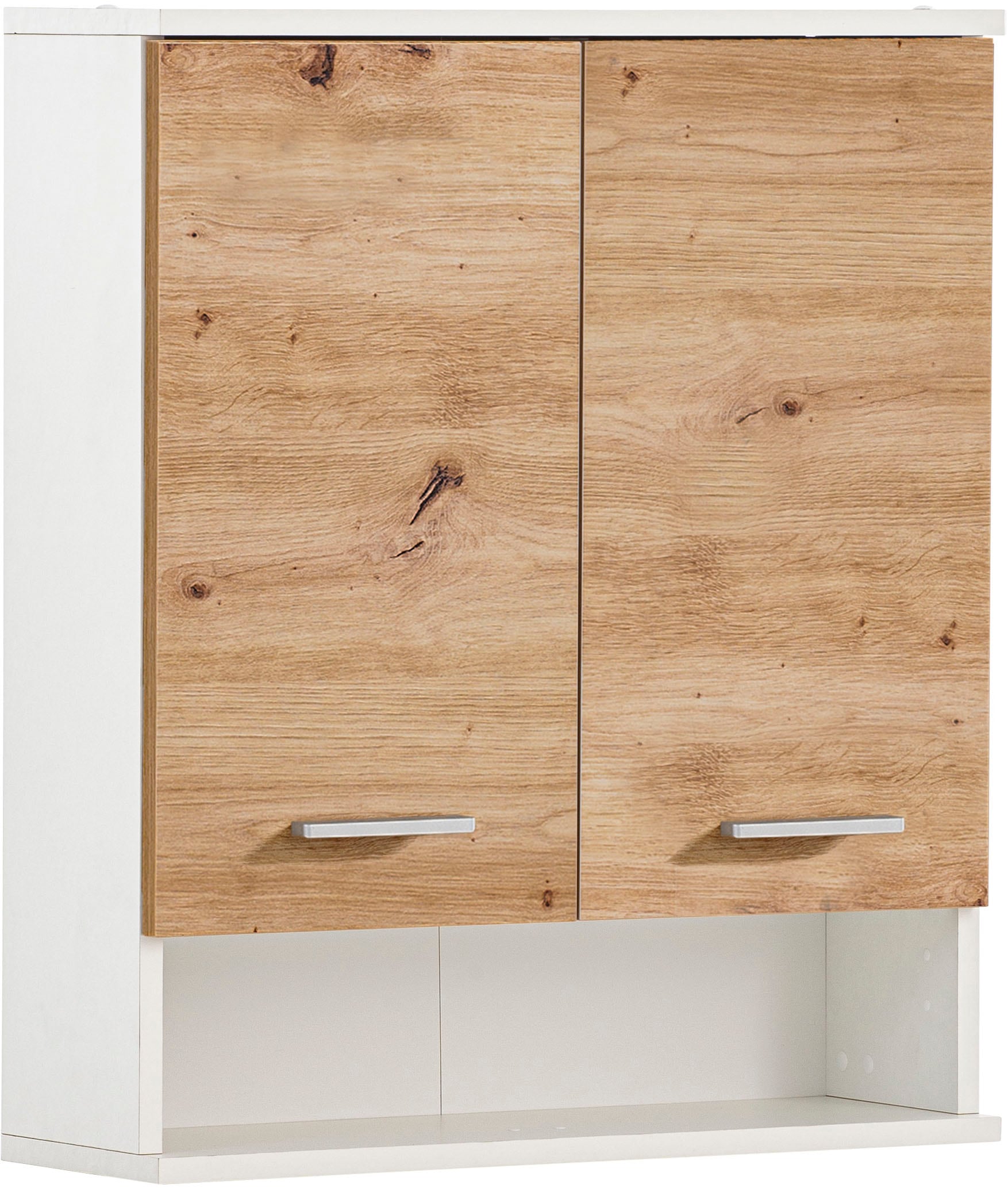 welltime Hängeschrank »Palermo, Breite 59 cm«, 2 Türen, Metallbeschläge