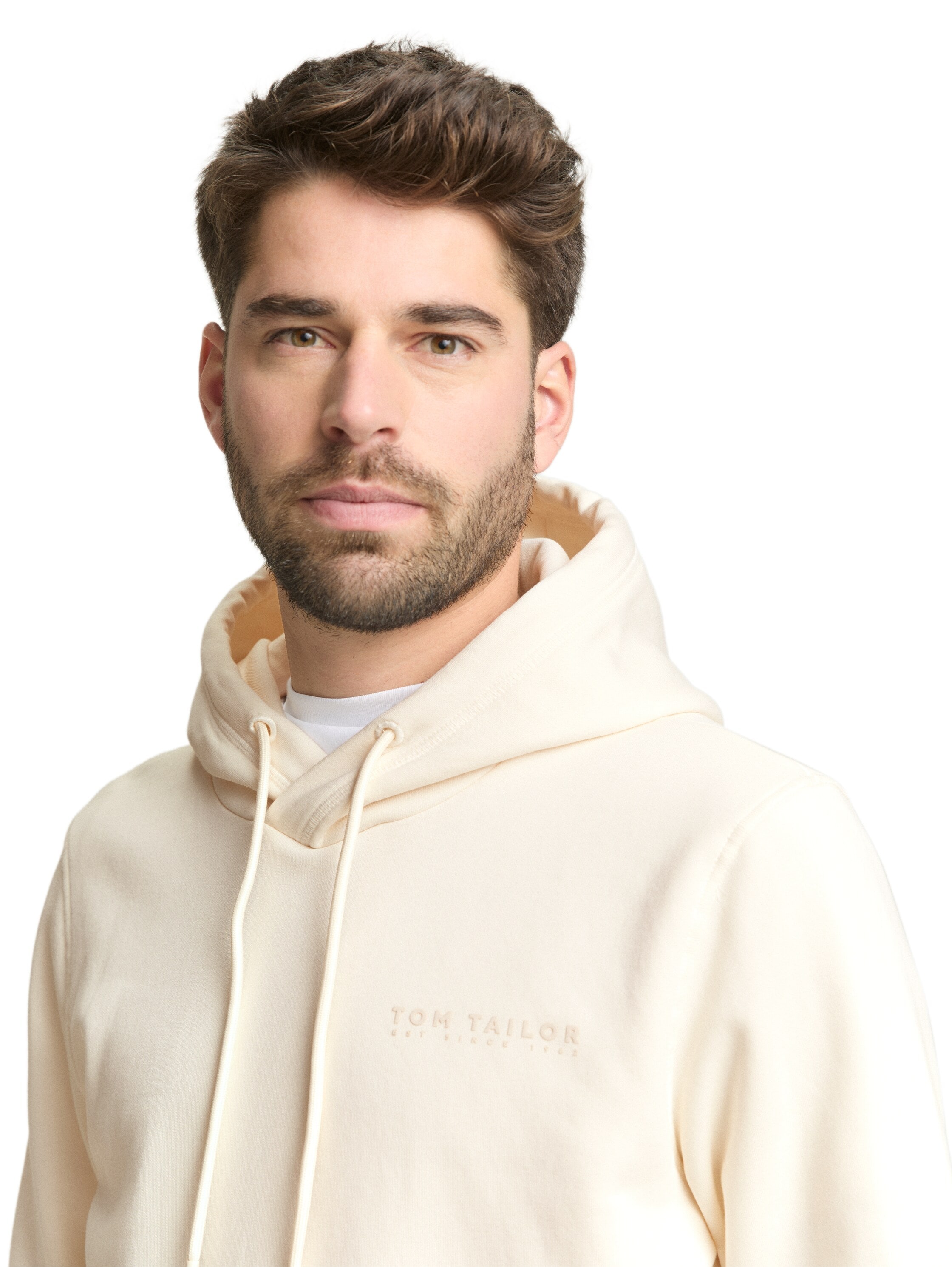 TOM TAILOR Hoodie , avec broderie logo
