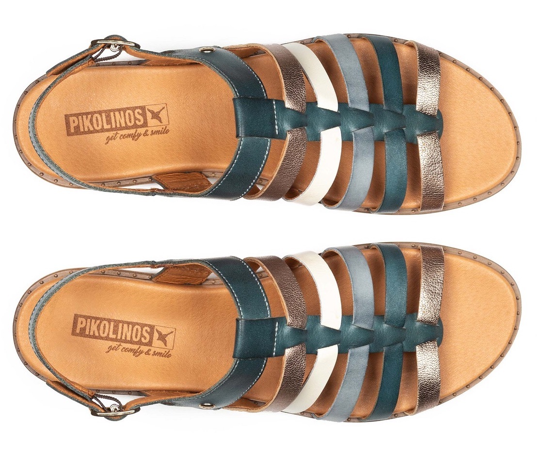 PIKOLINOS Riemchensandale »FORMENTERA«, Sommerschuh, Sandalette, Sandale, in schöner Farbkombi