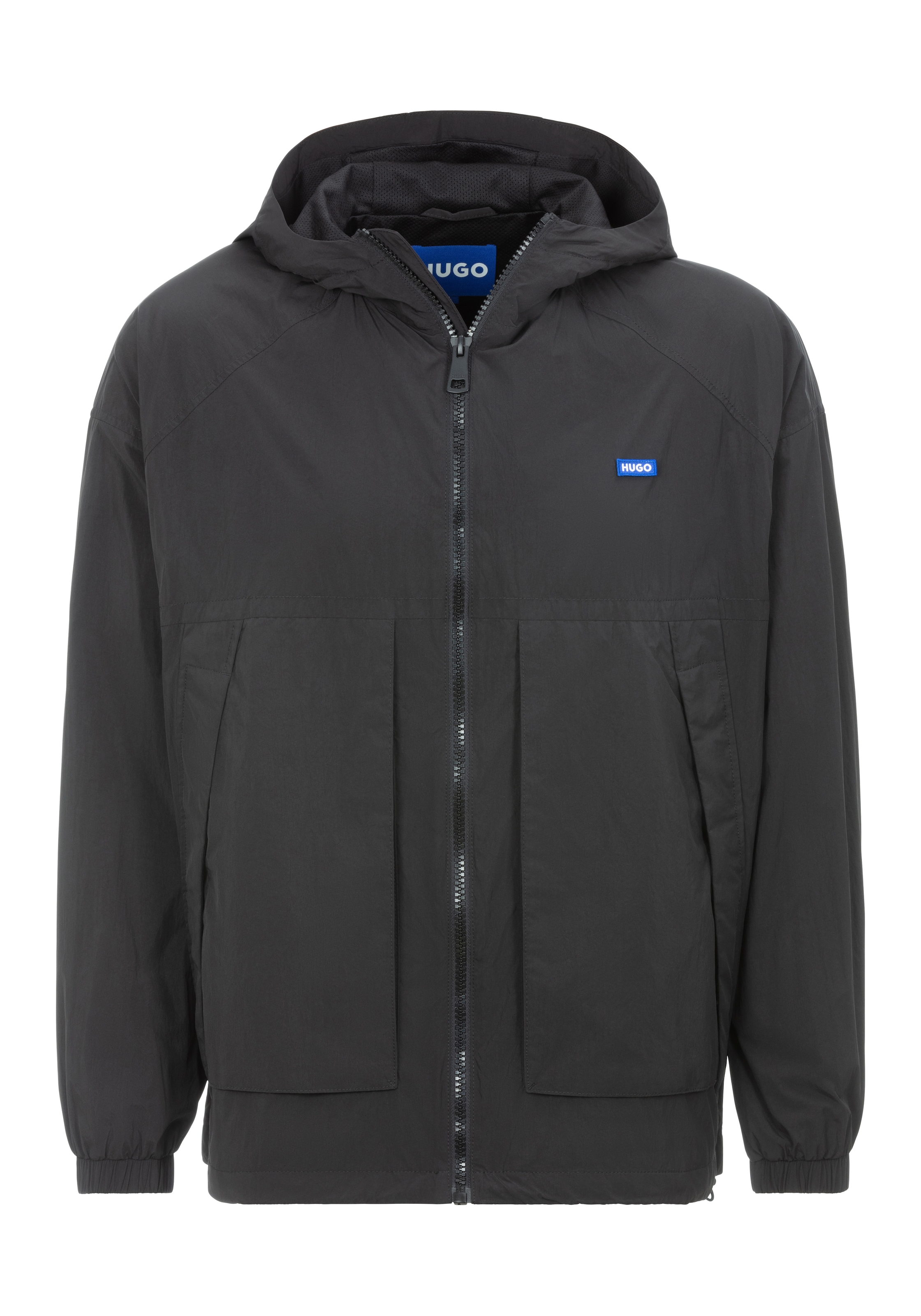 HUGO Blue Outdoorjacke »Bod«, mit Kapuze, mit grossen Taschen Übergangsjacke Softshell