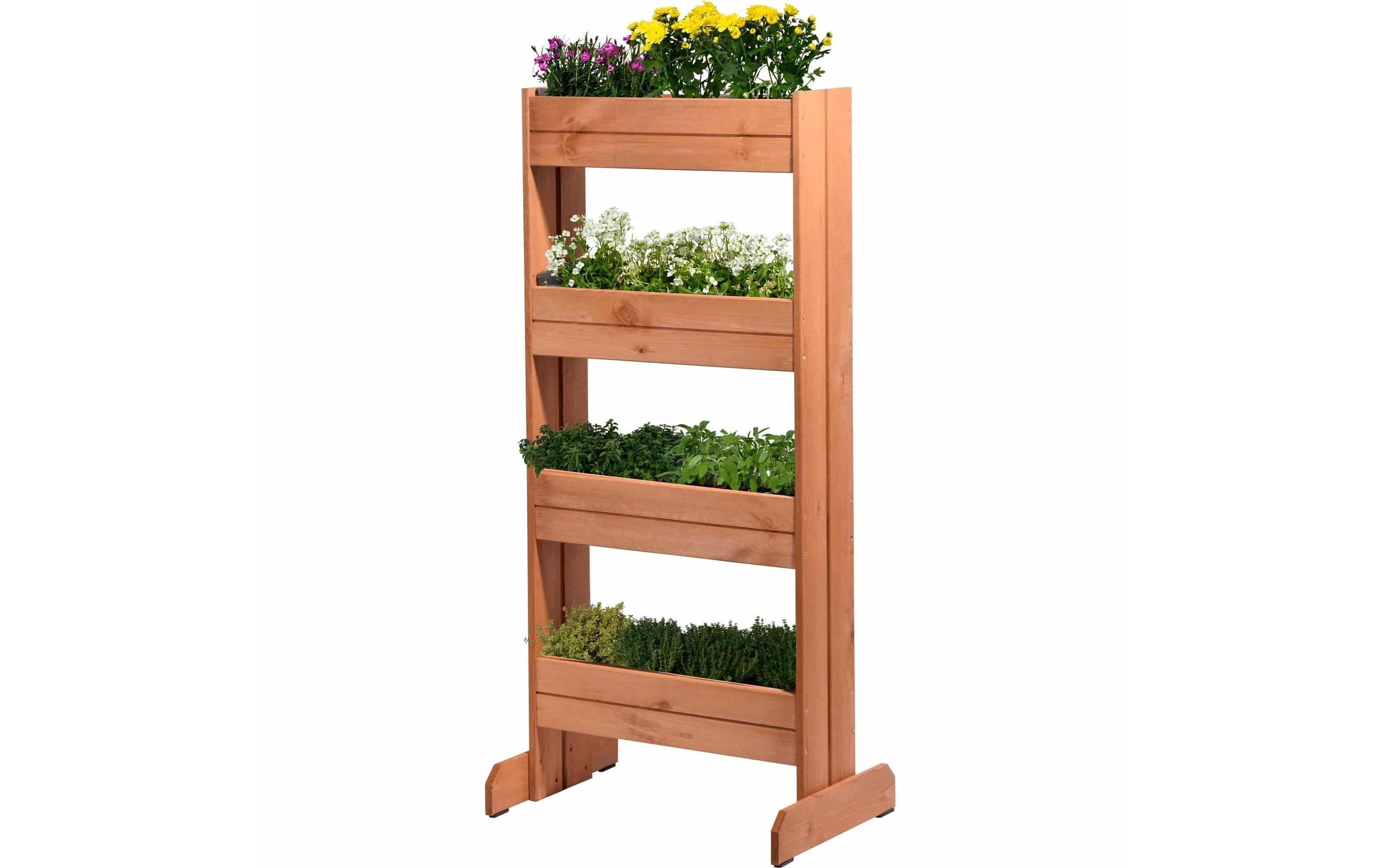Image of dobar Hochbeet "mit 4 Pflanzkästen"
