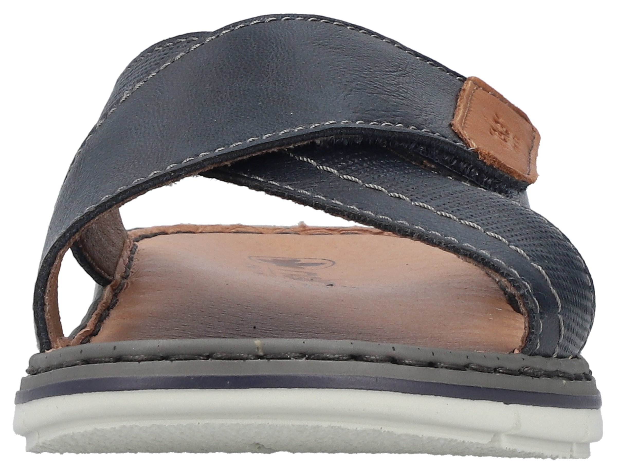Rieker Pantolette  Sommerschuh, Strandschuh, Urlaubsschuh mit weicher Innensohle