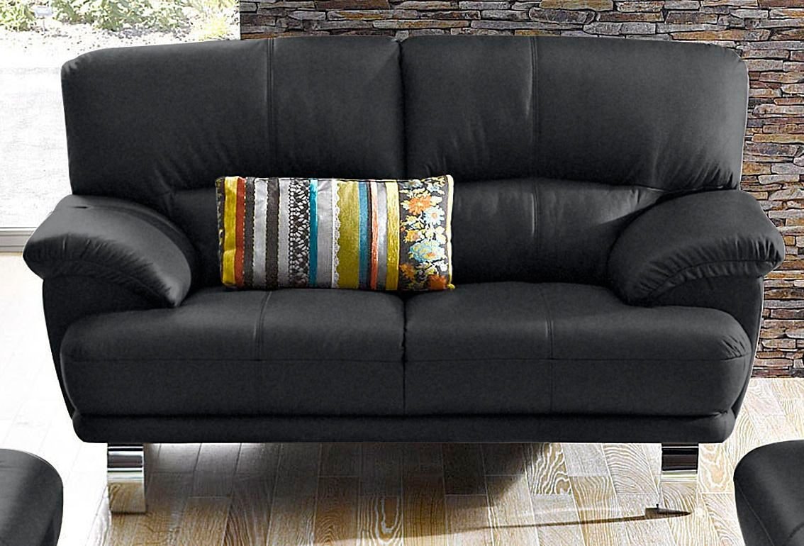 TRENDMANUFAKTUR 2-Sitzer »Cecillia, in italienischem Design, bequem«, hochwertige Verarbeitungsdetails