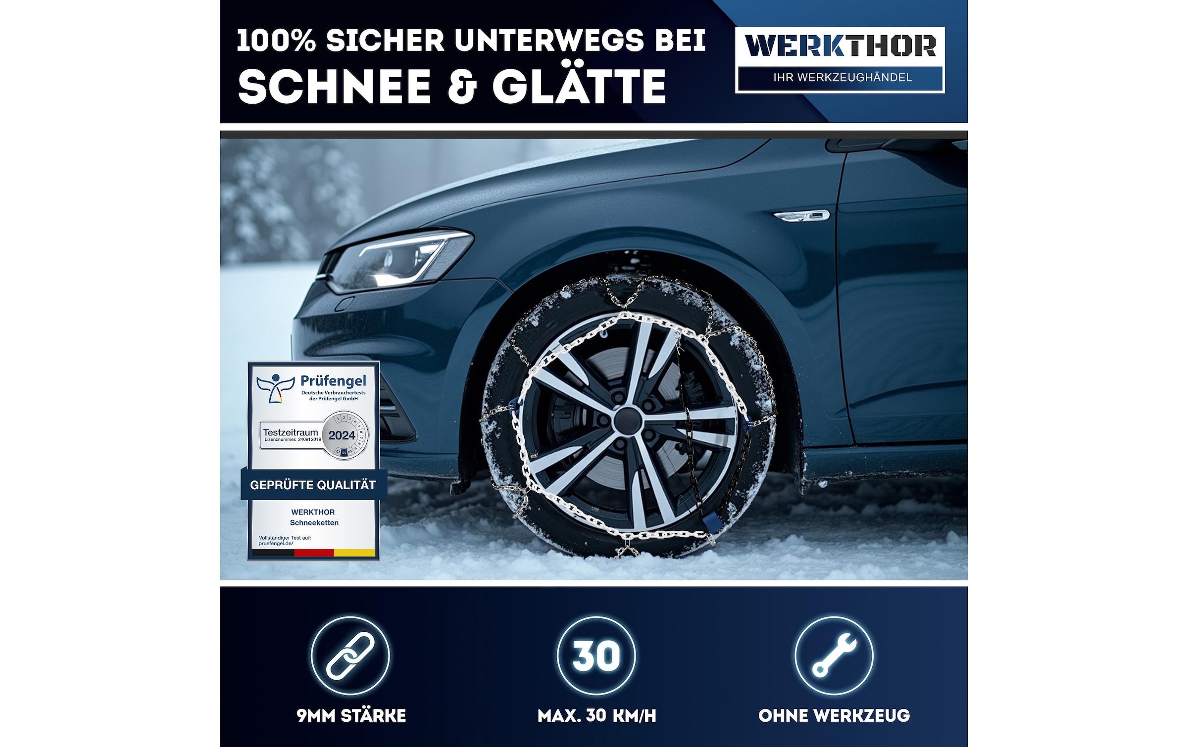   Schneeketten »Werkthor WT 110 2er Set«