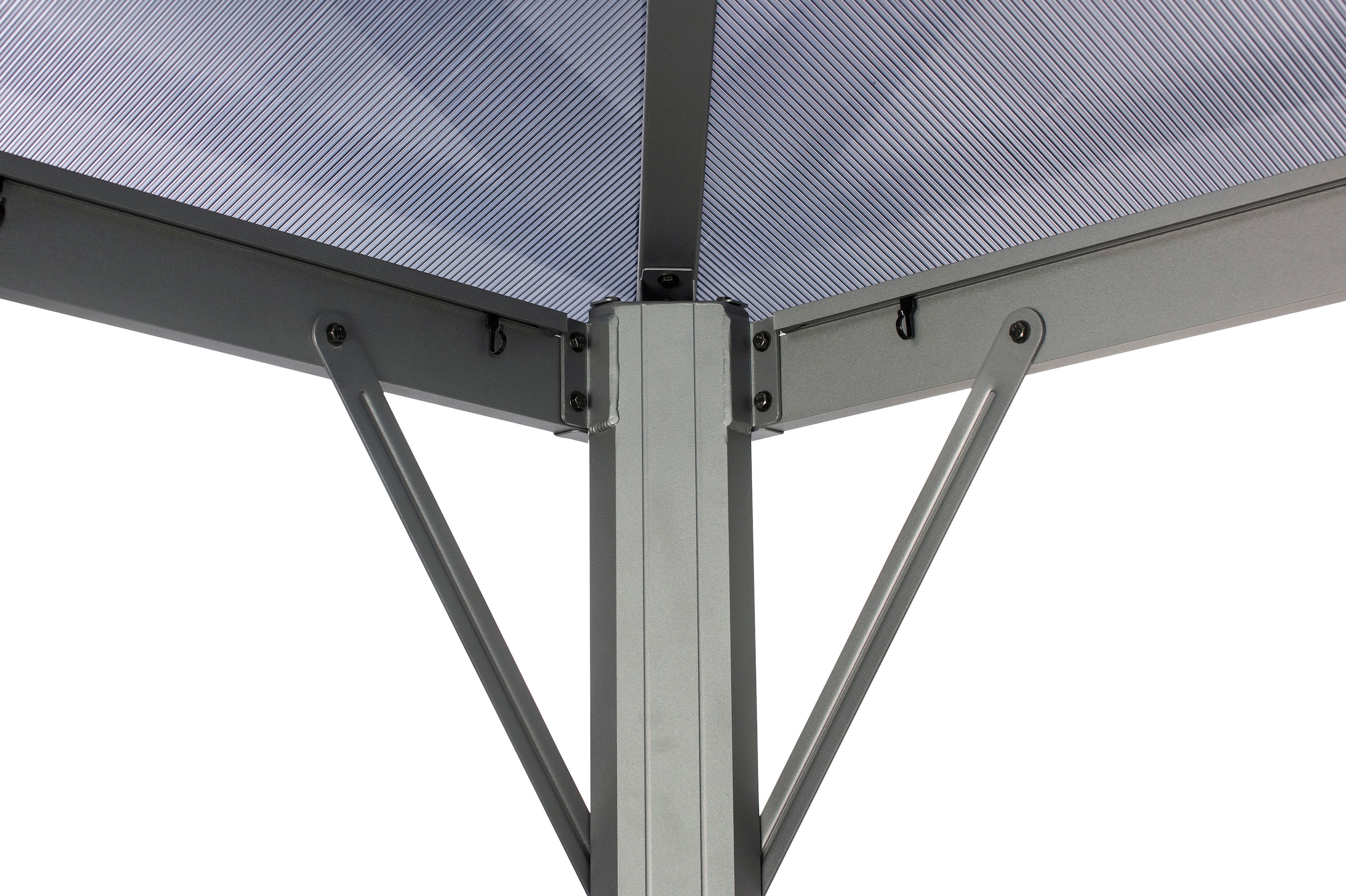 KONIFERA Pavillon »Aruba 2.0«, in Sockelmass: 300x300 cm oder 365x300 cm