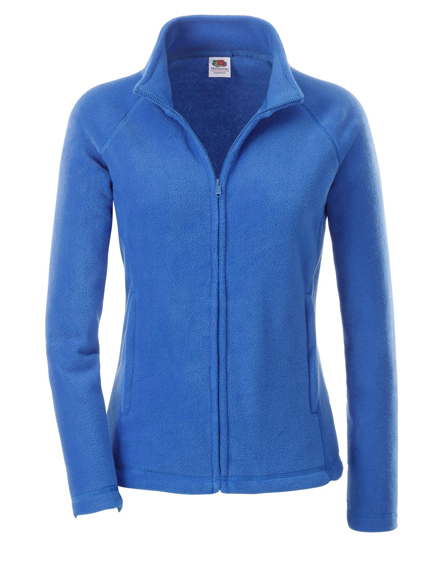 Fleece-Jacke mit Stehkragen