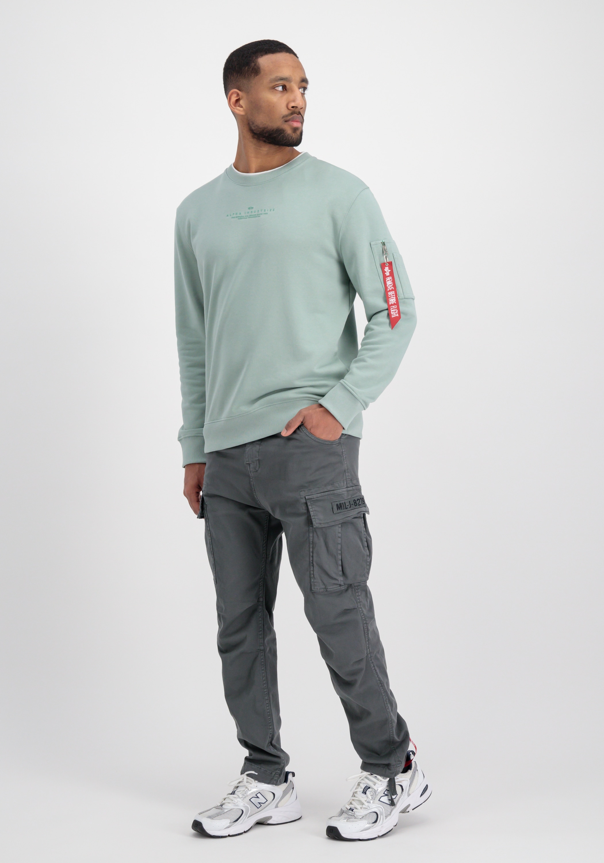 Alpha Industries Sweater »Alpha Industries Men - Sweatshirts Double Layer Sweater«