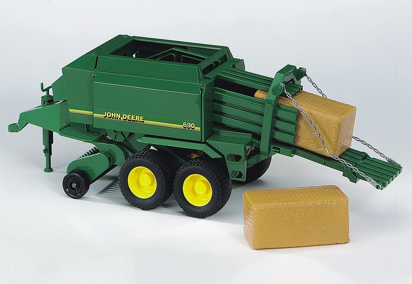 Image of Bruder® Spielfahrzeug-Anhänger »John Deere Grossballenpresse - grün«, 02017, Made in Germany bei Ackermann Versand Schweiz