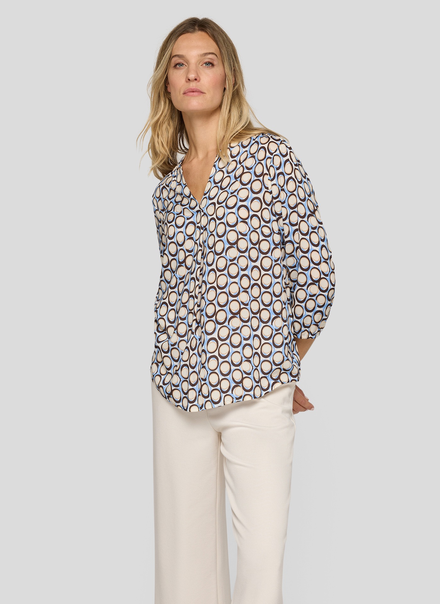 Image of Rabe Druckbluse 3/4-Arm, mit grafischem Muster