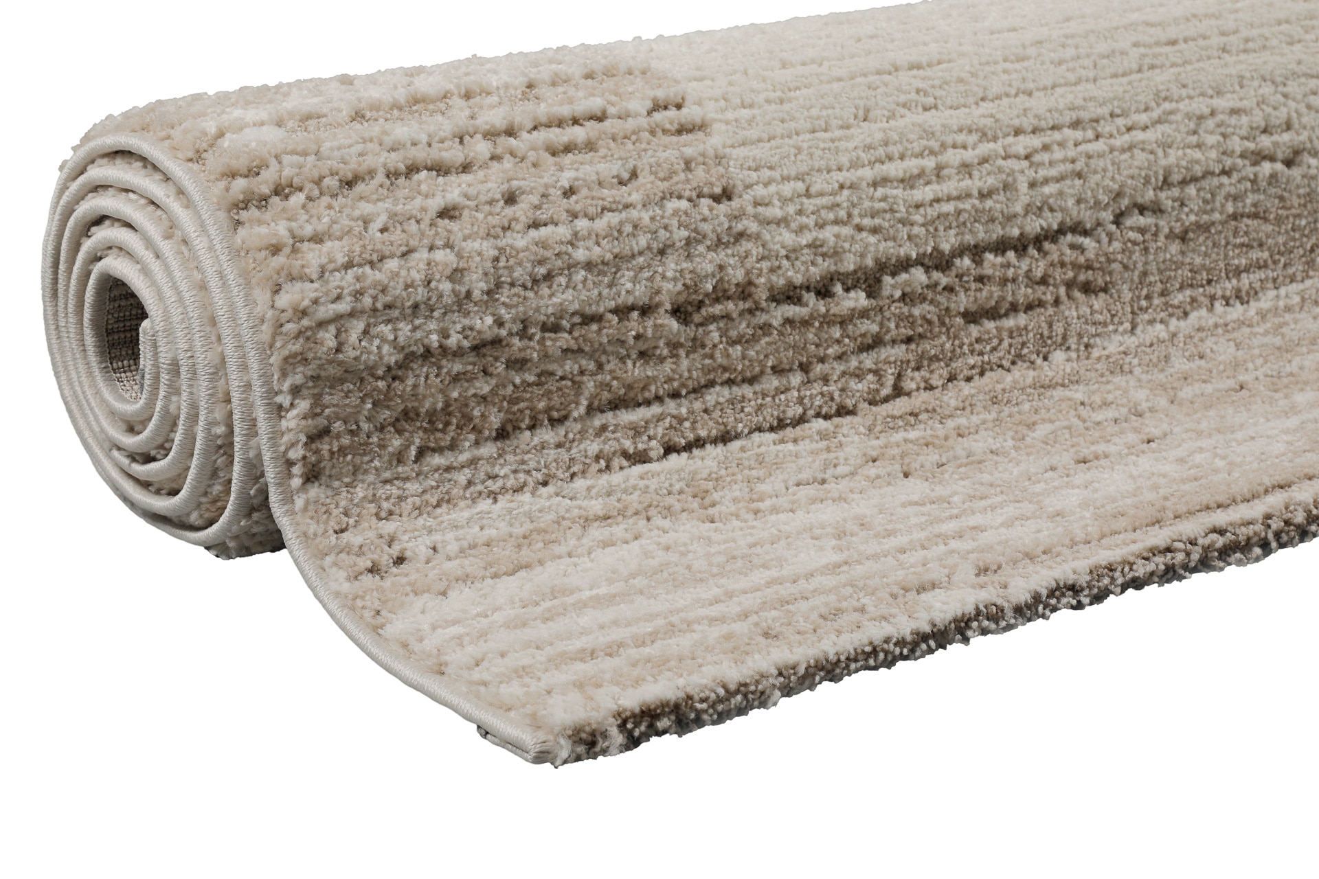 Wecon home Teppich »Thorben« rechteckig 18 mm Höhe Gewebt, pflegeleicht, meliertes Design, Bordüre, Scandi, Wohnzimmer