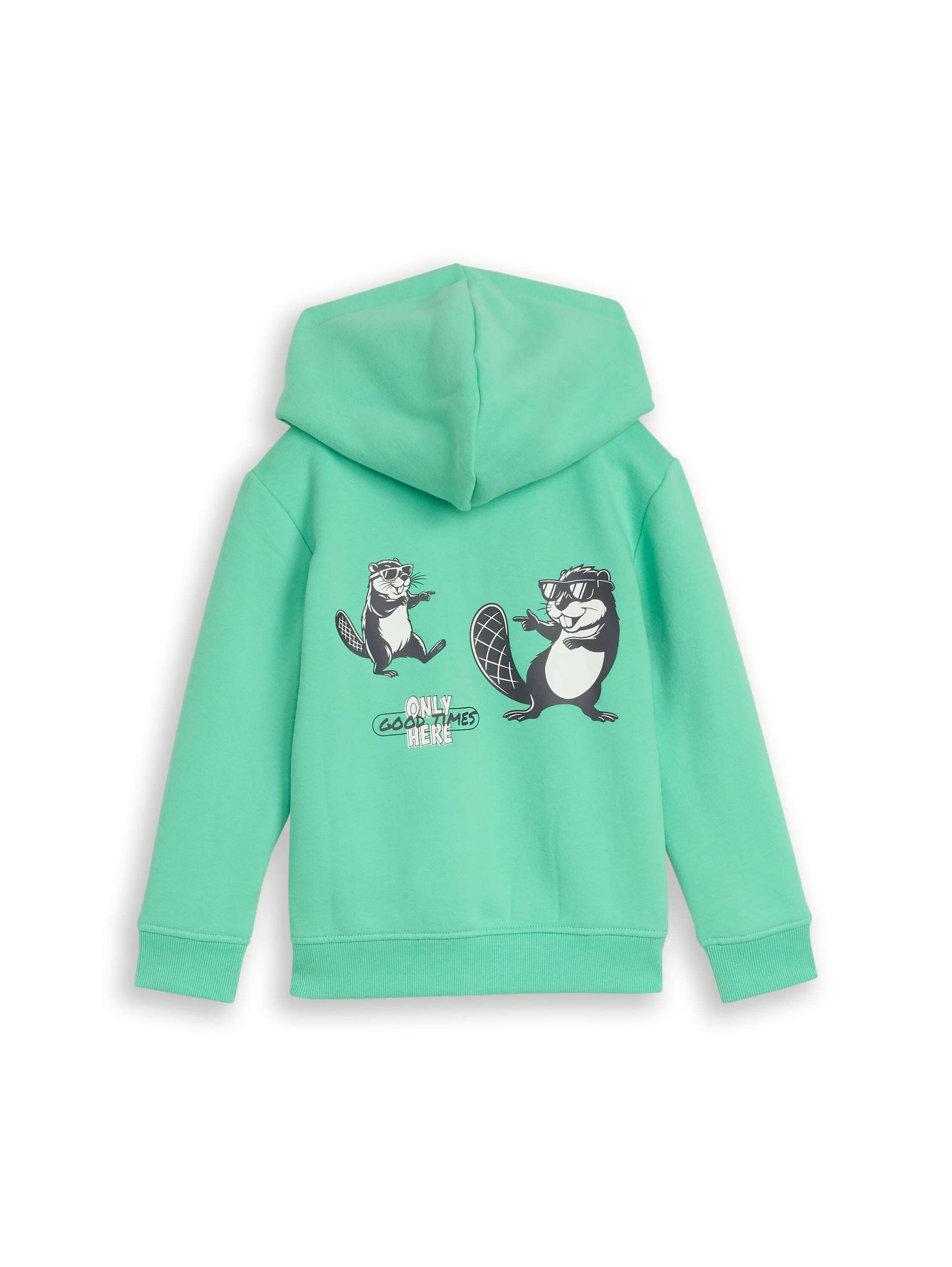 TOM TAILOR Sweat à capuche Avec imprimés / fermeture éclair / pour enfants