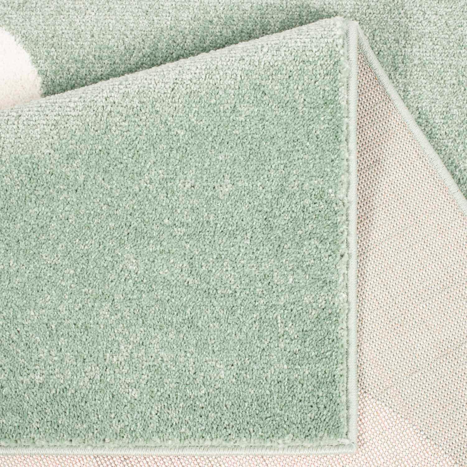 Carpet City Kinderteppich »Bubble Kids 1324«, rechteckig, 11 mm Höhe, Spielteppich, Wolke, Weicher Flor, Pflegeleicht, Kinderzimmer