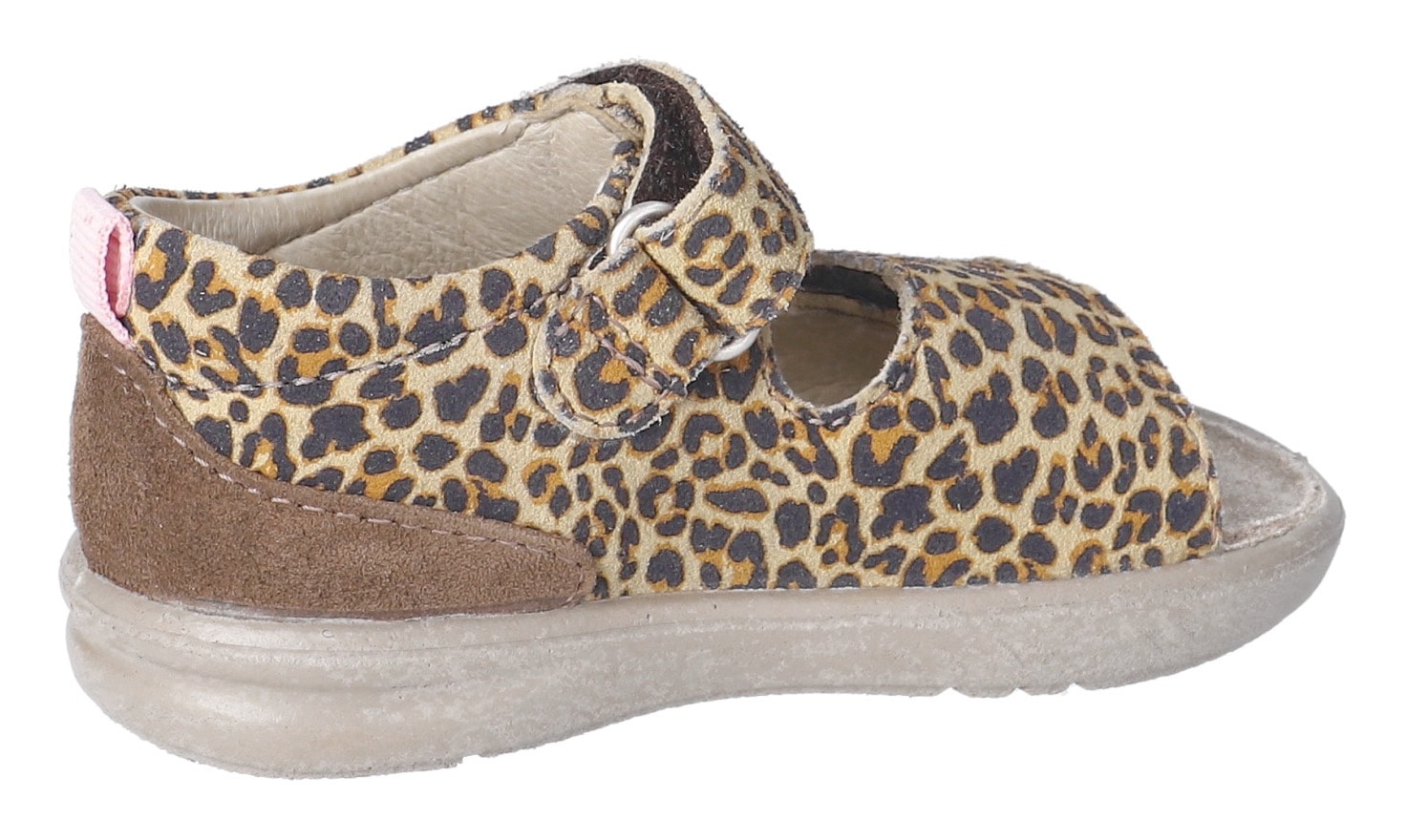 PEPINO by RICOSTA Chaussures de marche »Banu WMS: mittel«  Sandalette mit Klett und Animal Print, Grössenschablone zum Download