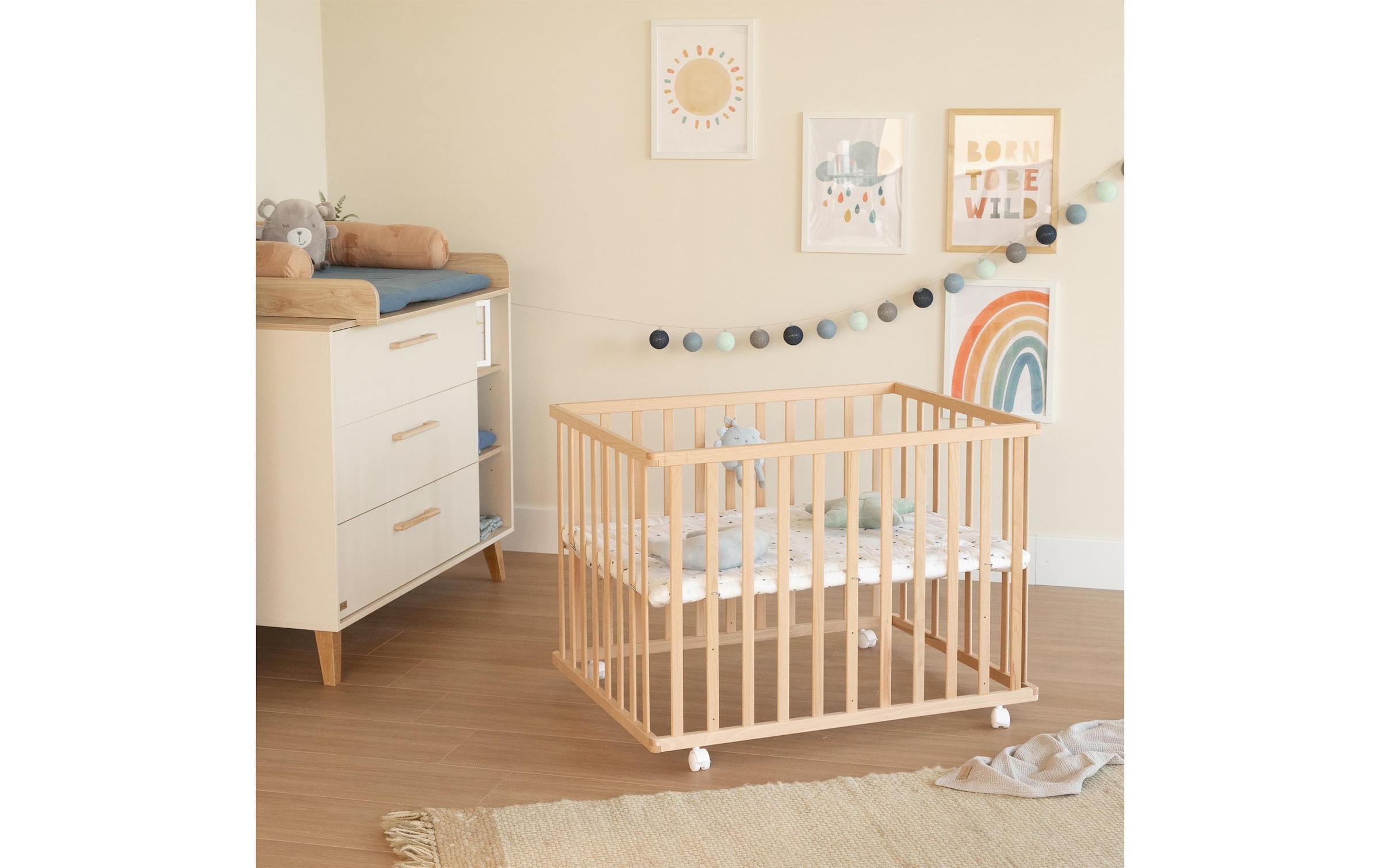 roba® Parc pour bébé »Sternenzauber 100 x 75 cm«