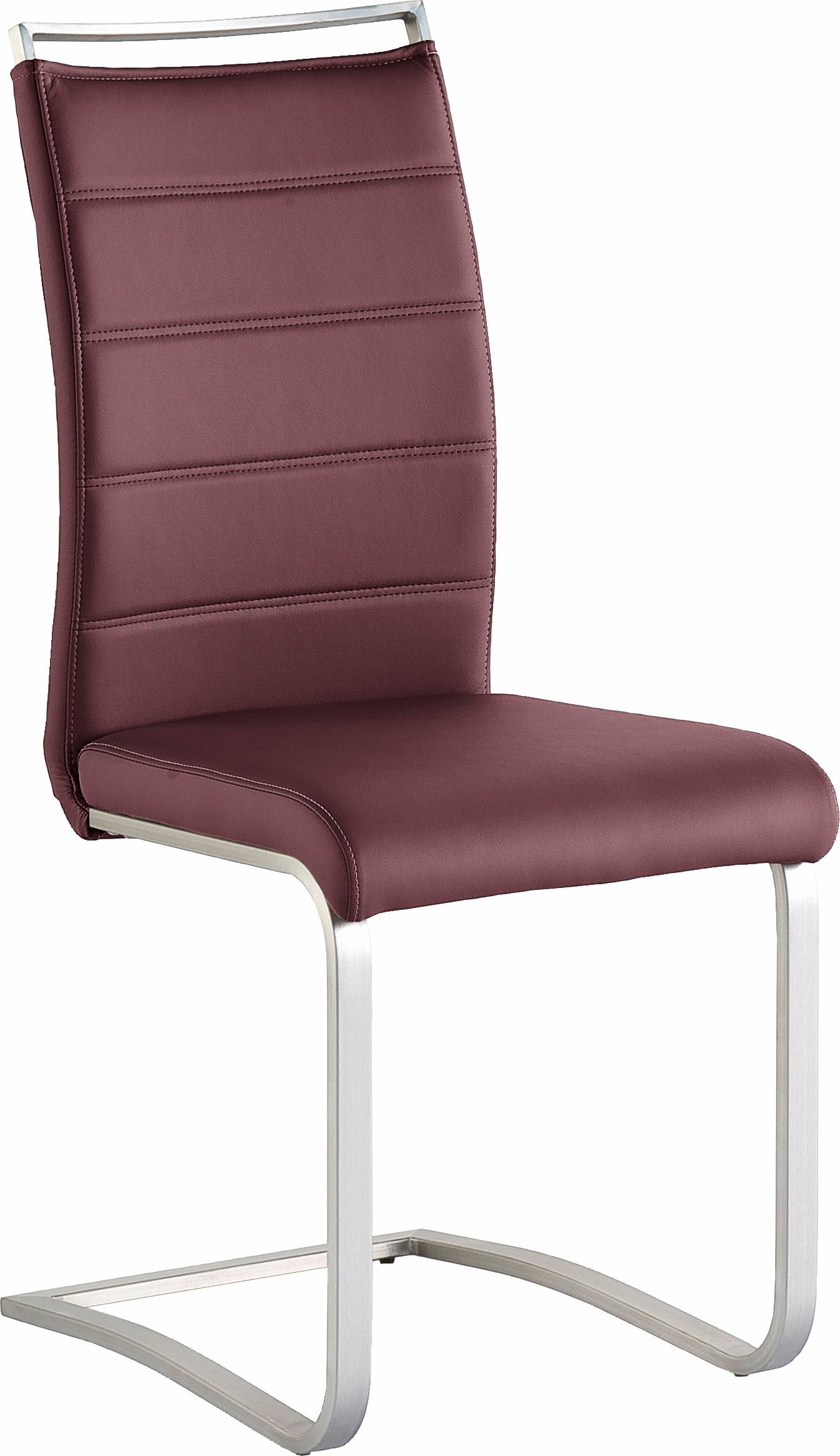MCA furniture Stuhl »Pescara«, belastbar 120 Kunstleder, Freischwinger Kg St., kaufen 2 (Set), bis günstig